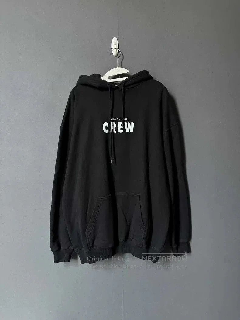 Balenciaga Balenciaga Black Crew Hoodie. Size US XS / EU 42 / 0 - 1 Thumbnail