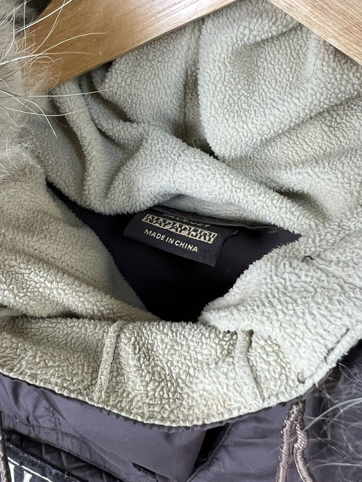 Napapijri Napapijri Kids Anorak Jacket Faux Fur Hood Size 6 Size US XXS / EU 40 - 6 Thumbnail