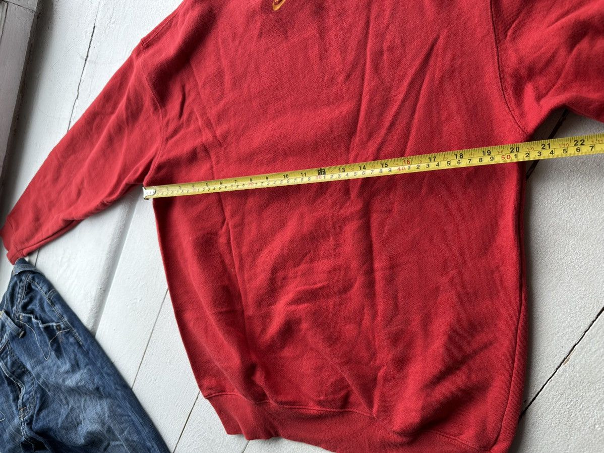 Nike 🚨90s Nike Big Logo “NS” Swoosh RED Sweatshirt y2k rare Size US M / EU 48-50 / 2 - 12 Thumbnail
