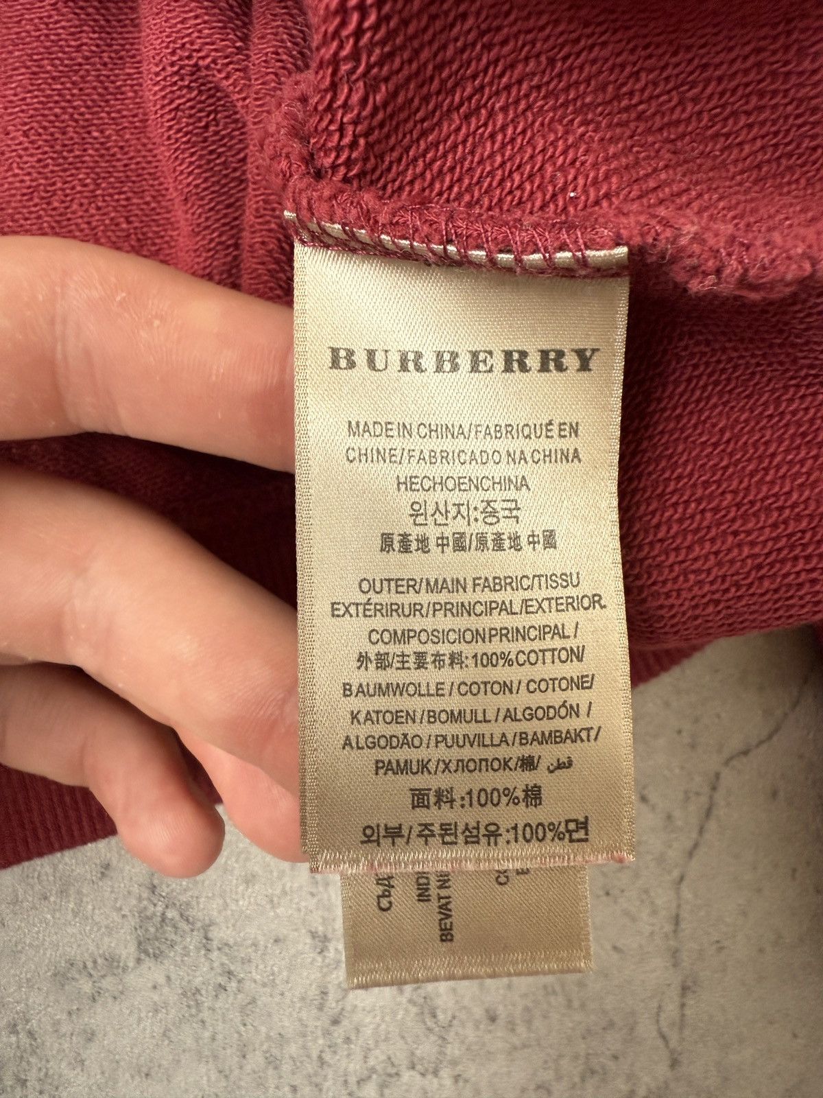 Burberry Sweatshirt Burberry L Size L / US 10 / IT 46 - 7 Thumbnail