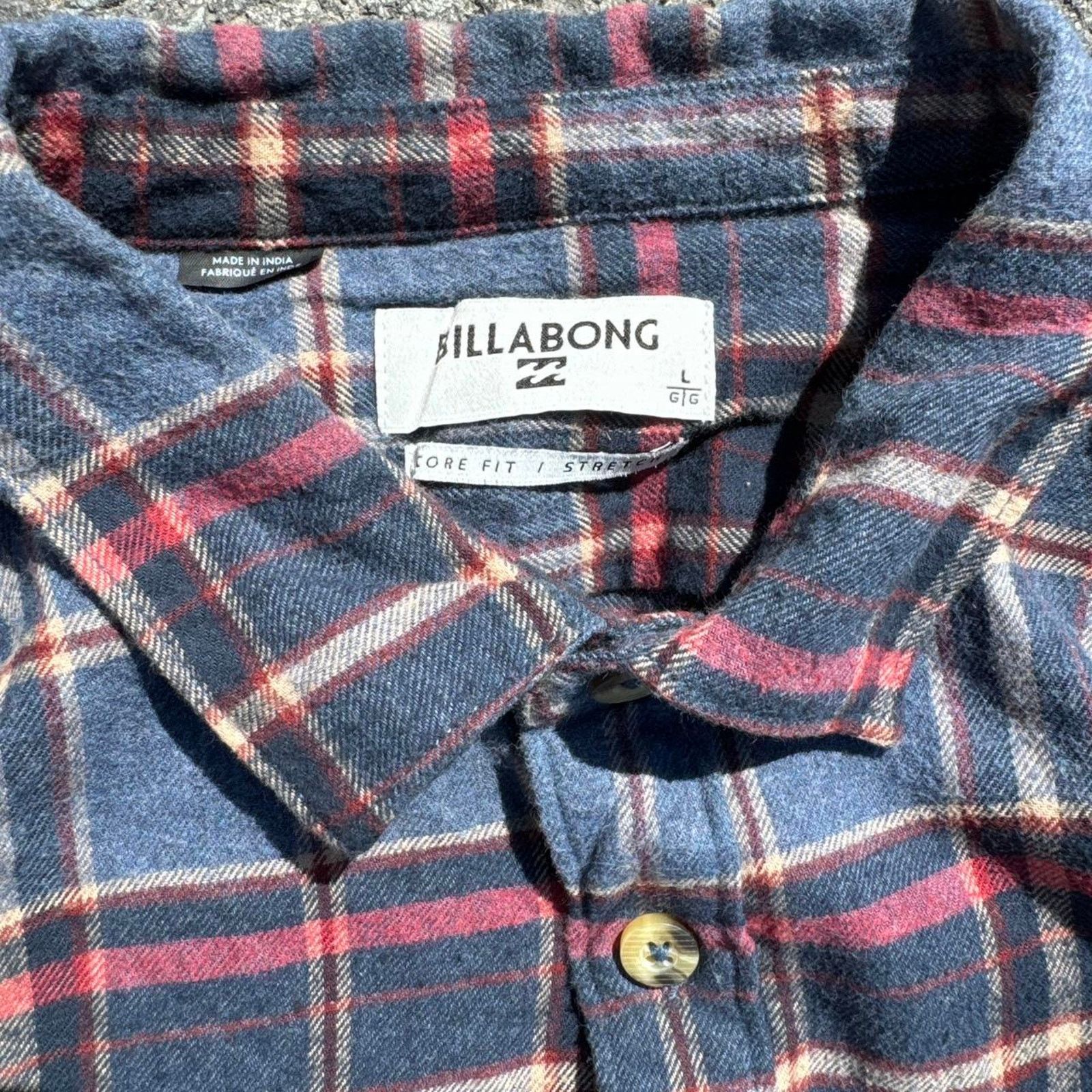 Billabong Billabong Surfwear Flannel – Size Large Size US L / EU 52-54 / 3 - 4 Thumbnail