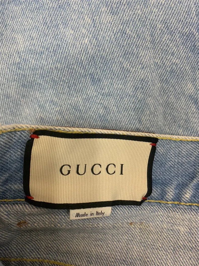 Gucci Gucci Embroidered denim skirt Size 25" / US 0 / IT 36 - 5 Thumbnail