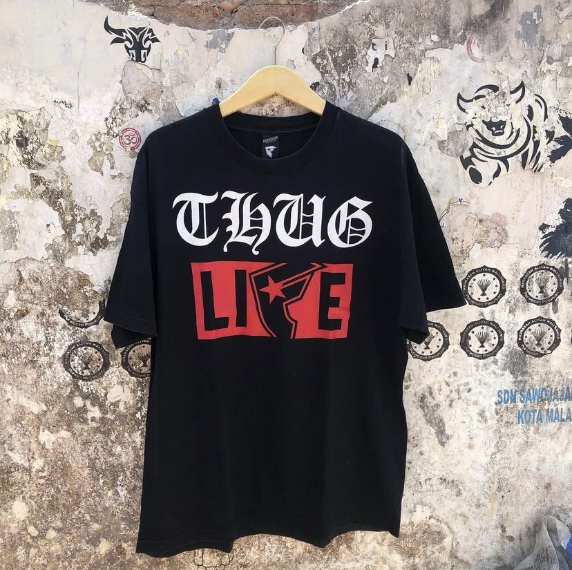 Famous Stars And Straps 2000s Famous SAS Thug Life Tees🔥 Size US XL / EU 56 / 4 - 1 Thumbnail