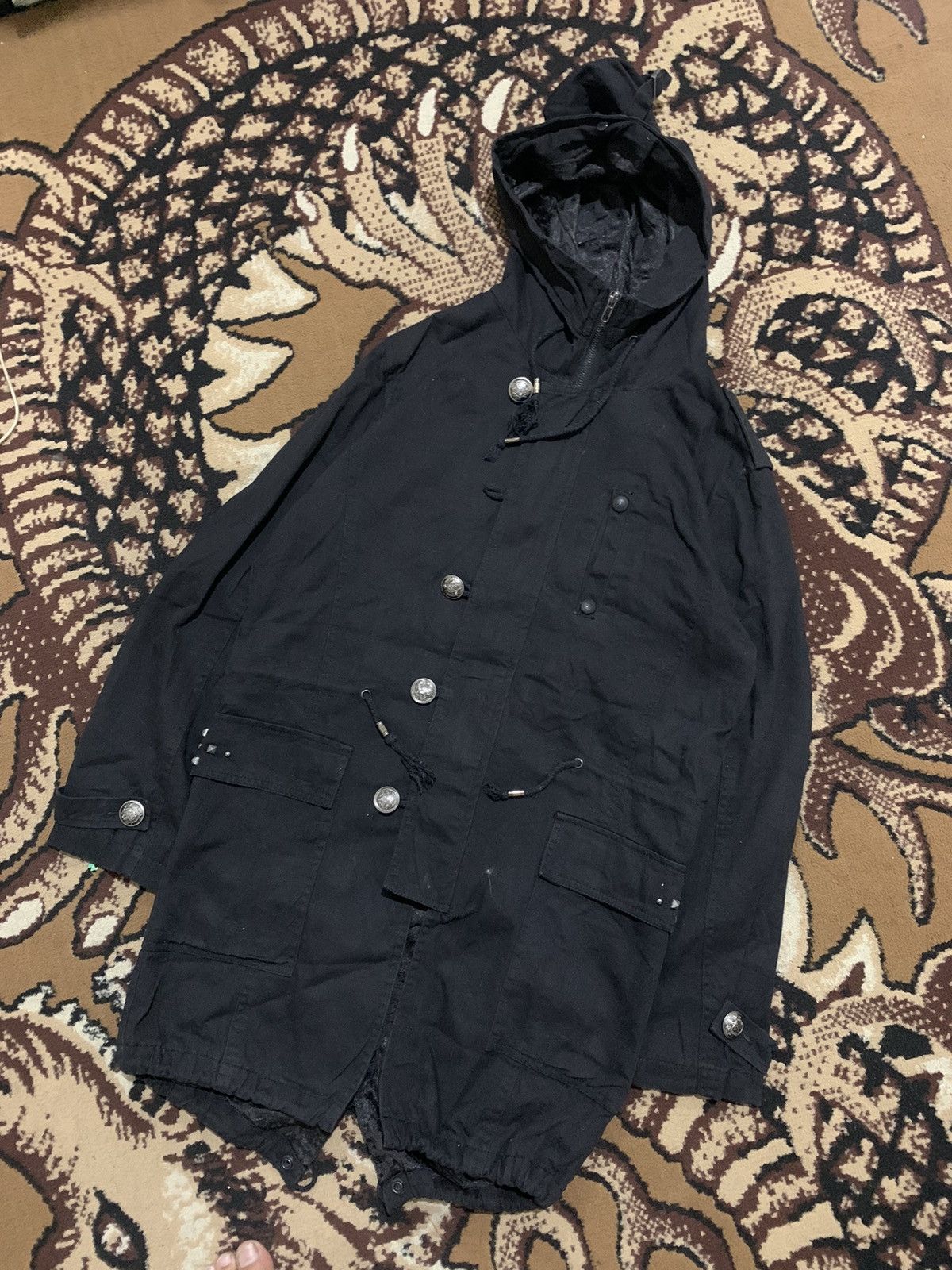 14th Addiction 🌪️NEED GONE🌪️2000s Midas Long Coat Jacket Seditionares Size US M / EU 48-50 / 2 - 1 Thumbnail