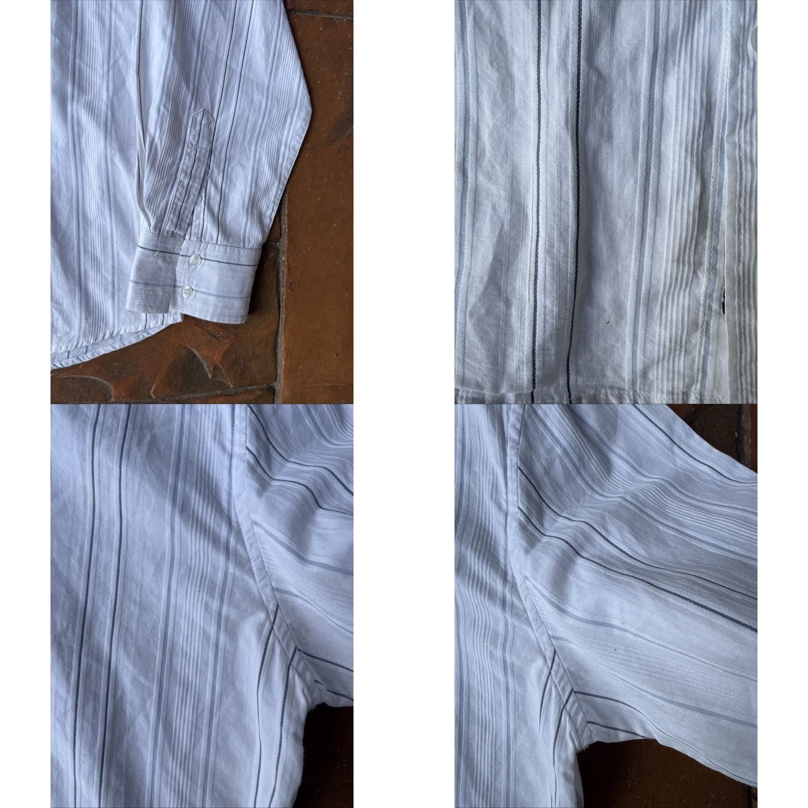 Roar VINTAGE Roar Embroidered Button Up Long Sleeve Shirt XL White Grunge Theme 80s 90s Mens Size US XL / EU 56 / 4 - 9 Thumbnail
