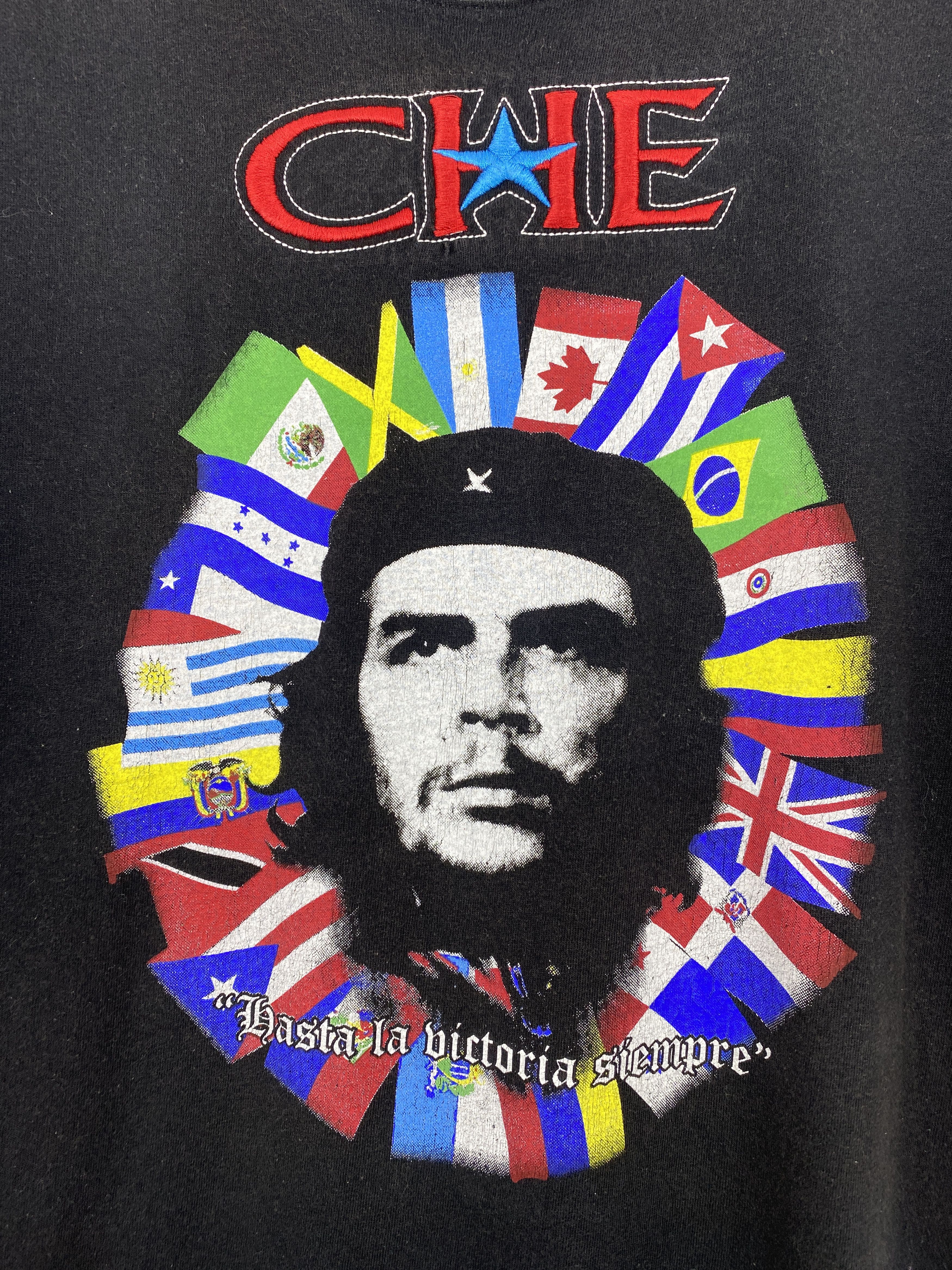 President's × Vintage Vintage Ernesto Che Guevara Nation Flag Tshirt TA0520 Size US M / EU 48-50 / 2 - 5 Thumbnail