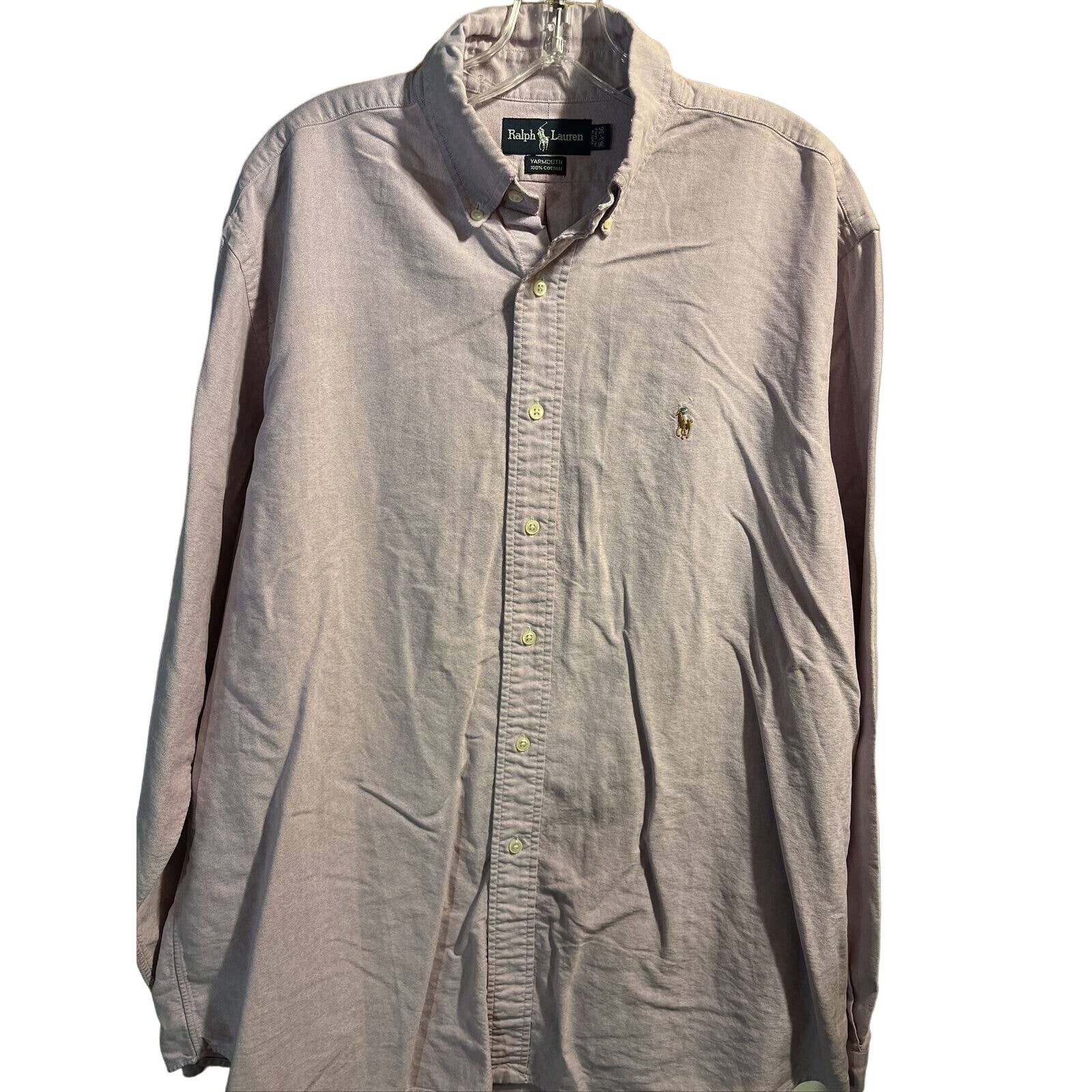 Ralph Lauren Ralph Lauren Men’s 16.5 36 Purple Yarmouth LS Cotton Shirt Size US XL / EU 56 / 4 - 1 Thumbnail