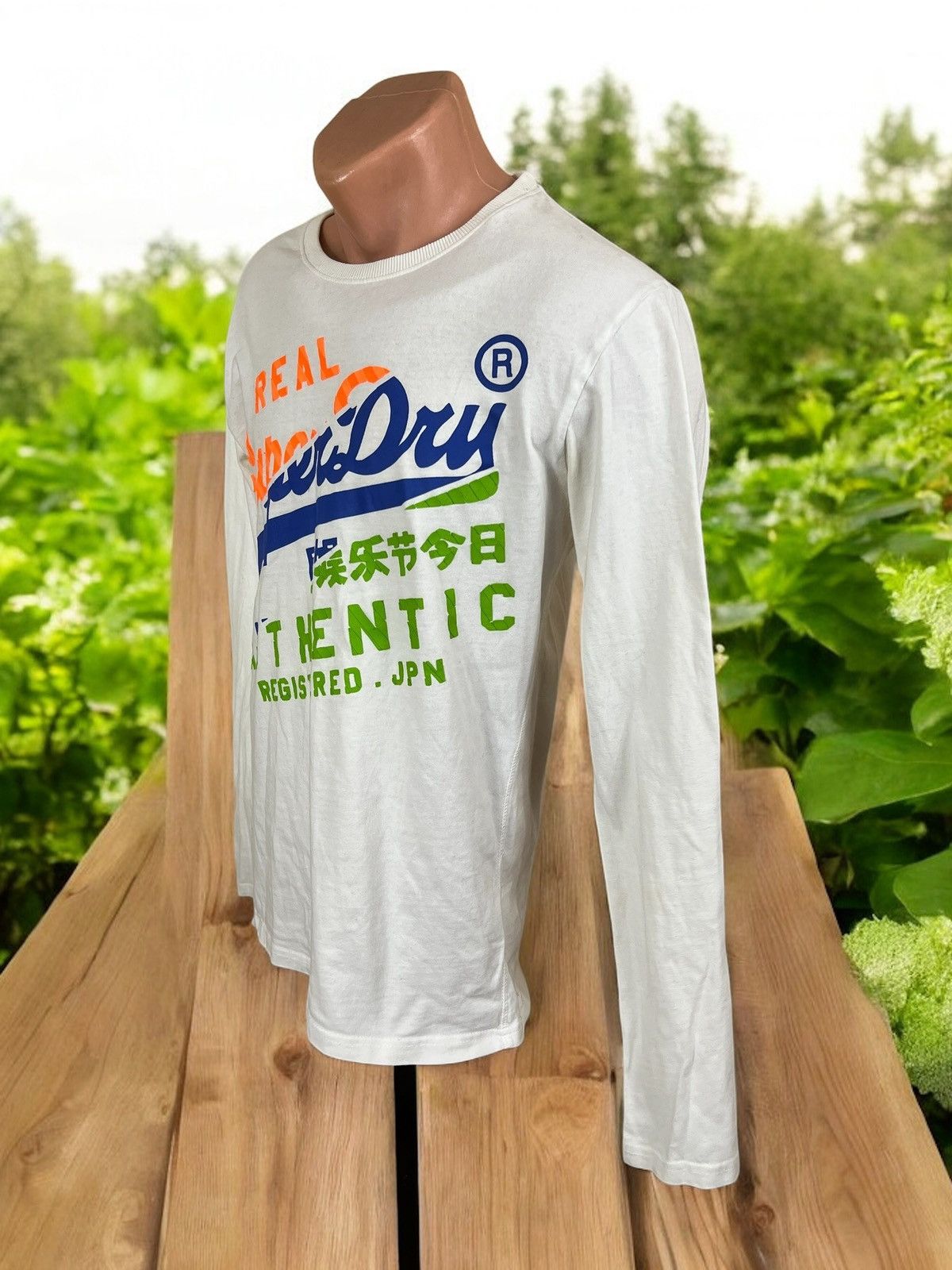 Superdry Superdry white longsleeve t-shirt size M Size US M / EU 48-50 / 2 - 4 Thumbnail
