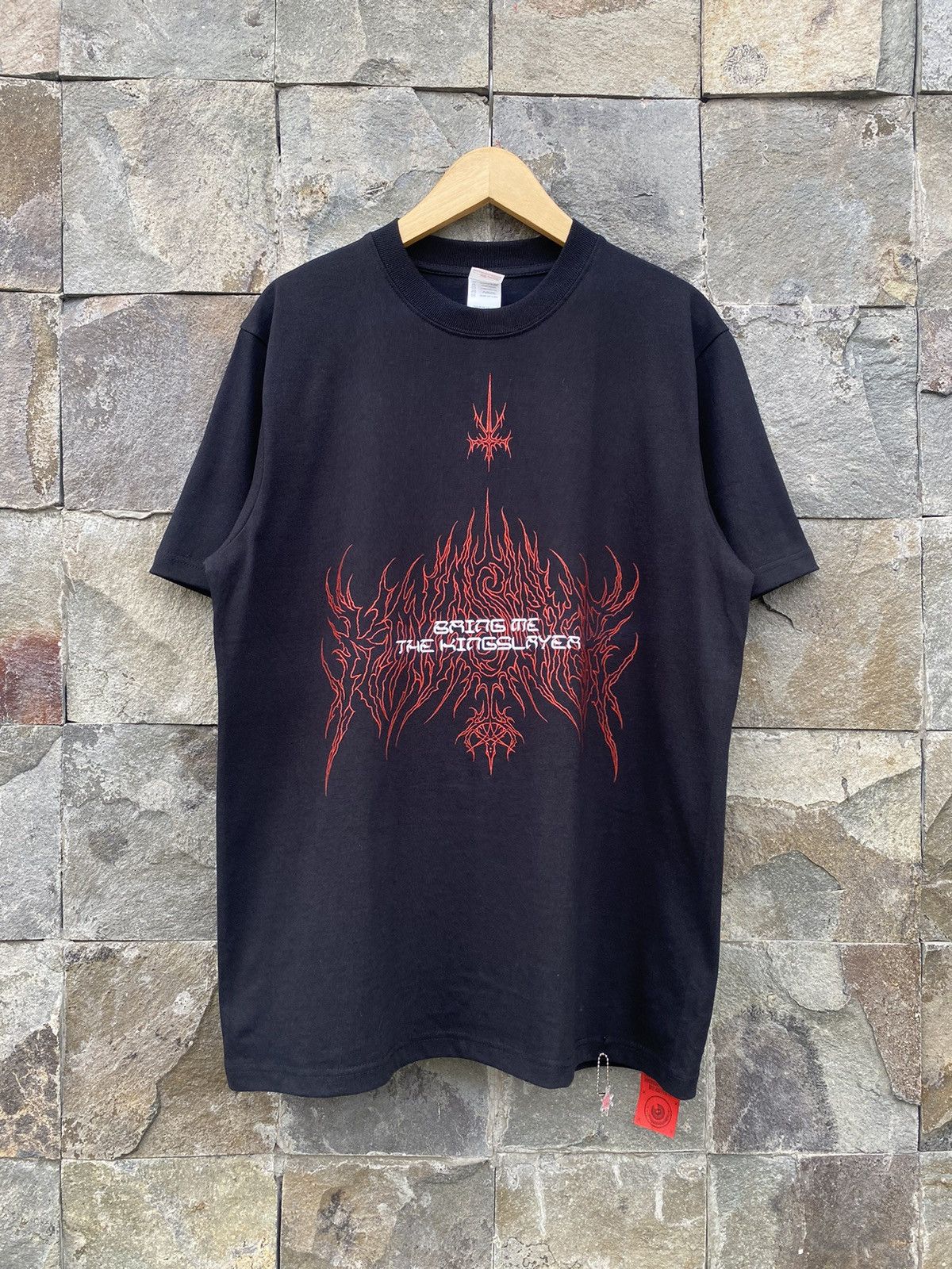 Band Tees Bring Me The Horizon KINGSLAYER Shirt BABYMETAL Size US L / EU 52-54 / 3 - 2 Thumbnail