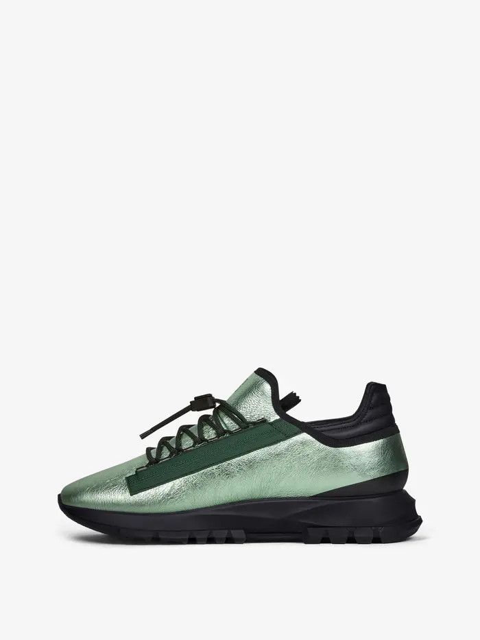 Givenchy o1w1db10325 Spectre Zip Runners in Black/Silver Size US 11 / EU 44 - 3 Thumbnail