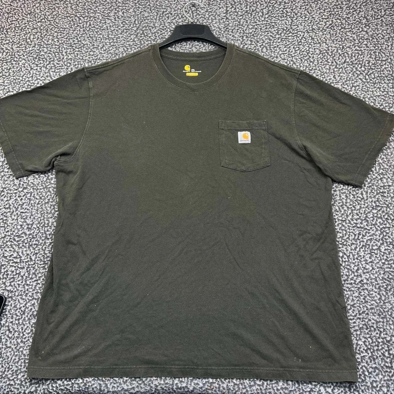 Carhartt Carhartt Shirt Men Black Original Fit Crew Neck Pocket 2XL Size US XXL / EU 58 / 5 - 1 Thumbnail