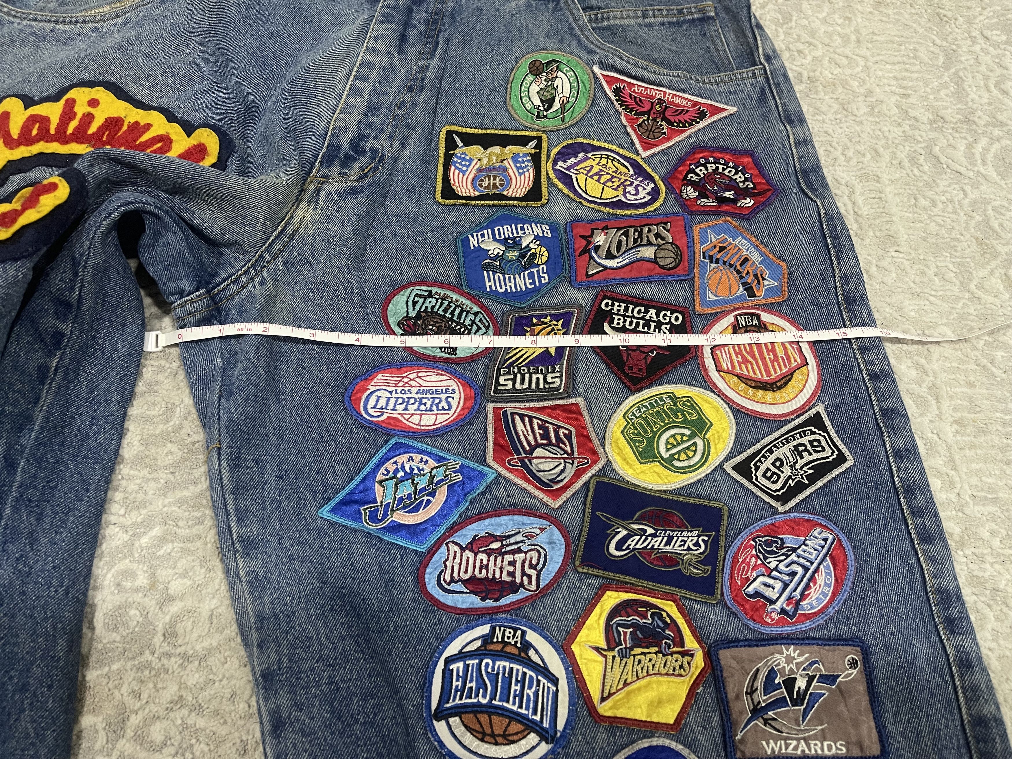 NBA Vintage Jeff Hamilton NBA Jeans Size US 40 / EU 56 - 10 Thumbnail