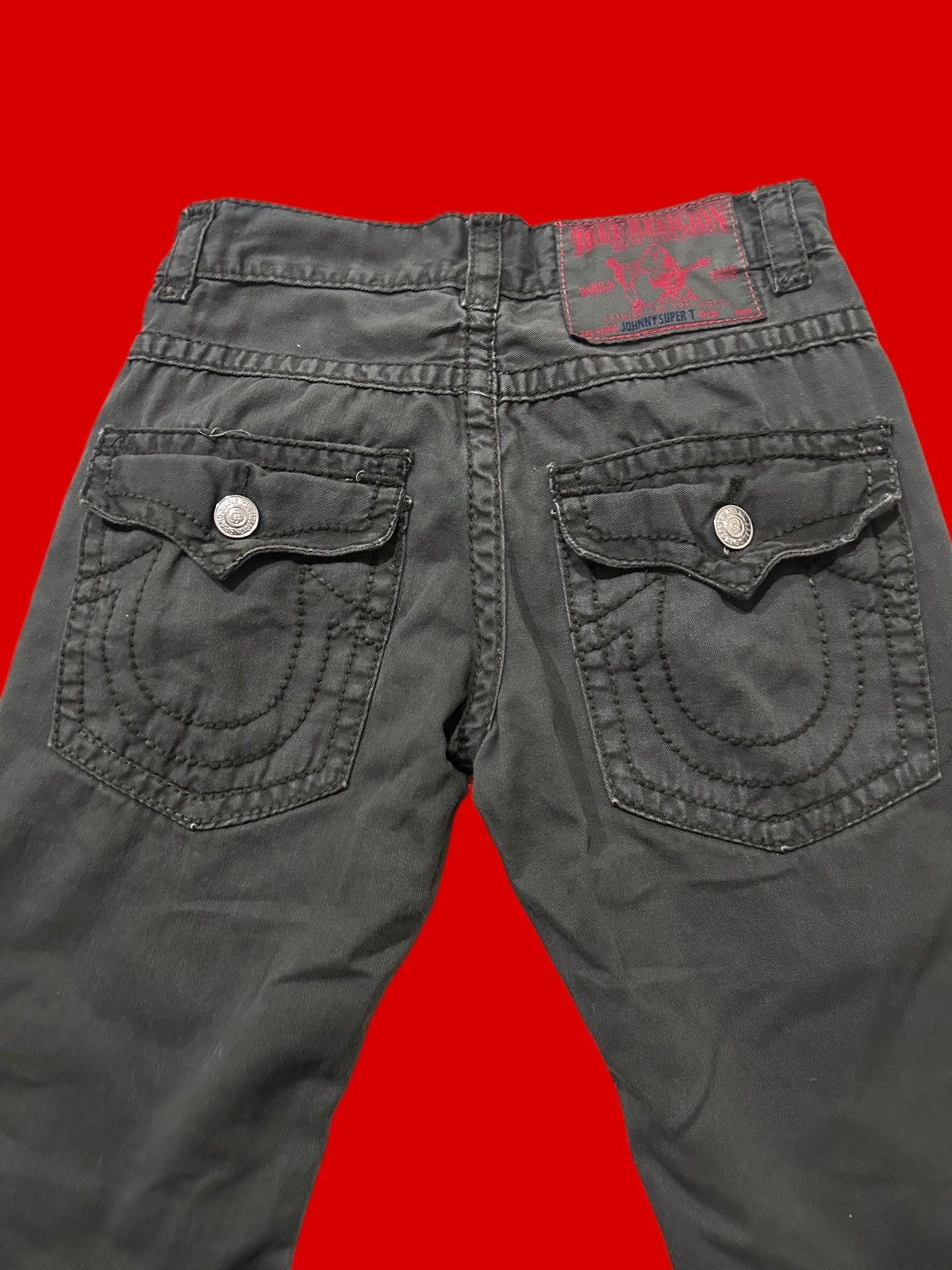True Religion Dark green/Black True Religion Jeans Size US 30 / EU 46 - 1 Thumbnail