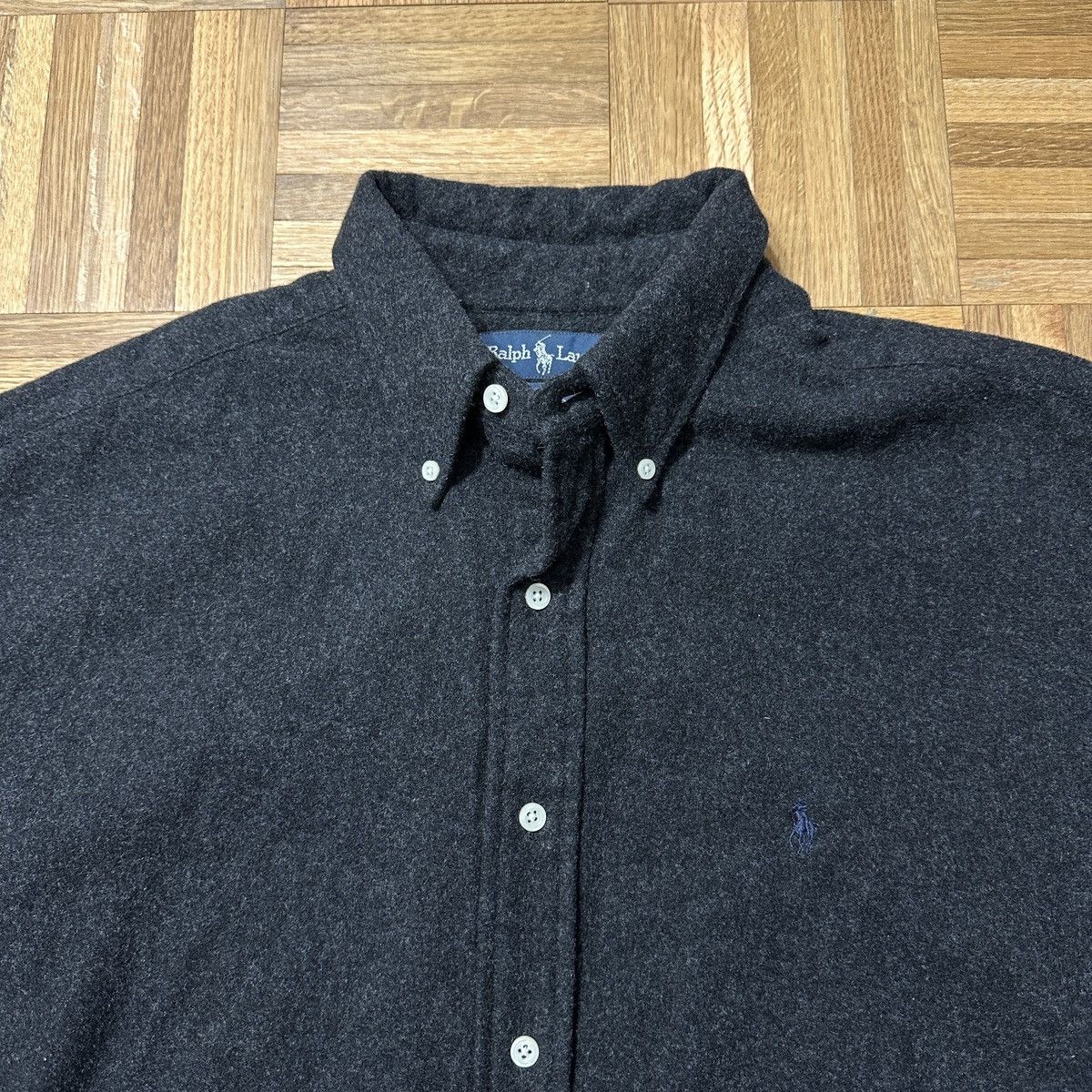 Ralph Lauren Vintage Ralph Lauren Blake wool shirt Size US XL / EU 56 / 4 - 3 Thumbnail