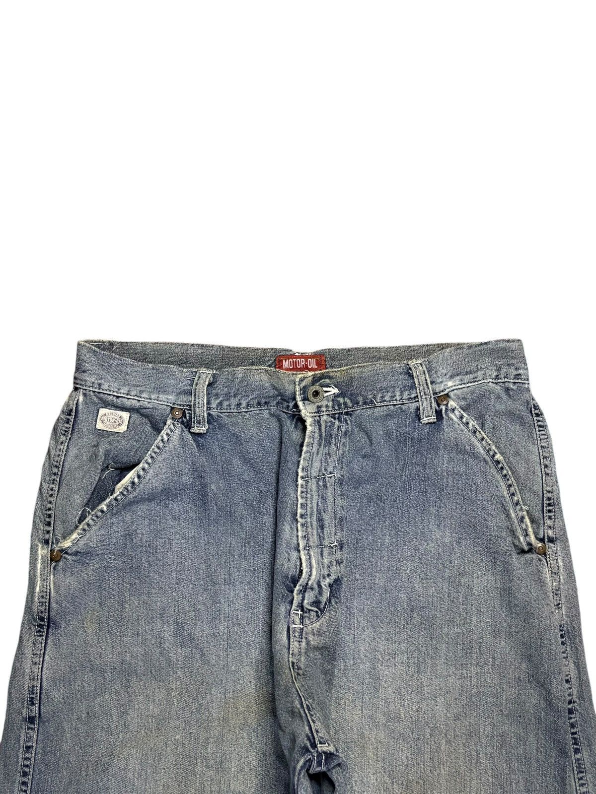 Japanese Brand Vintage Japanese Brand Mud Wash Baggy Jeans Size US 33 - 4 Thumbnail