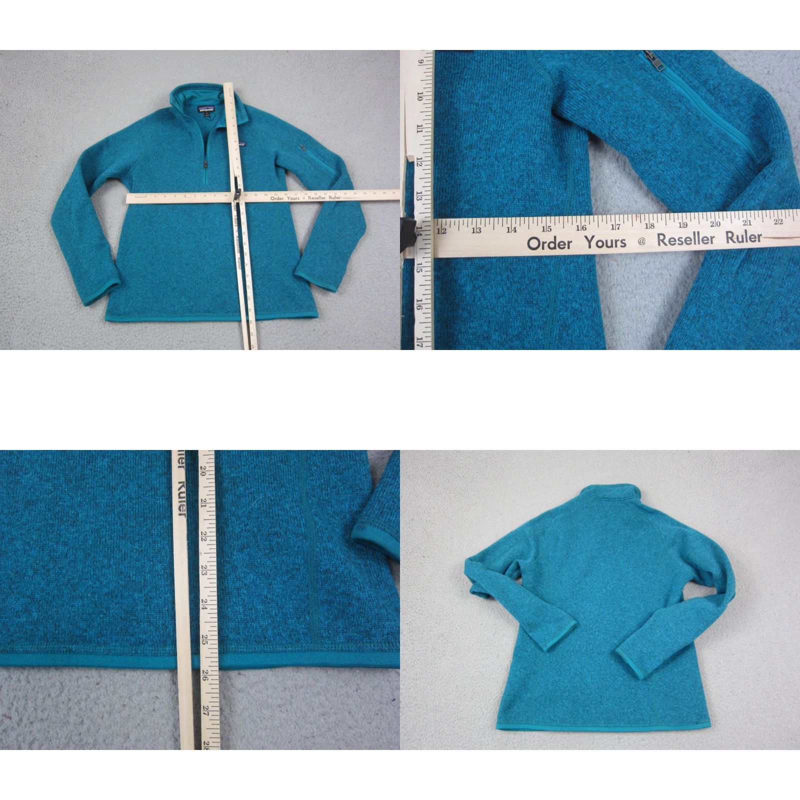 Patagonia Patagonia Better Sweater Women's Small Blue Fleece Pullover 1/2 Zip Outdoor Shirt Sweatshirt Knit Mock Neck Logo XS-... Size S / US 4 / IT 40 - 8 Thumbnail