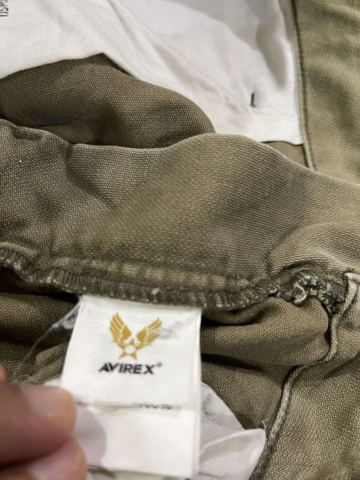 Avirex Avirex Green Faded Cargo Pants Military Fit Size US 34 / EU 50 - 7 Thumbnail