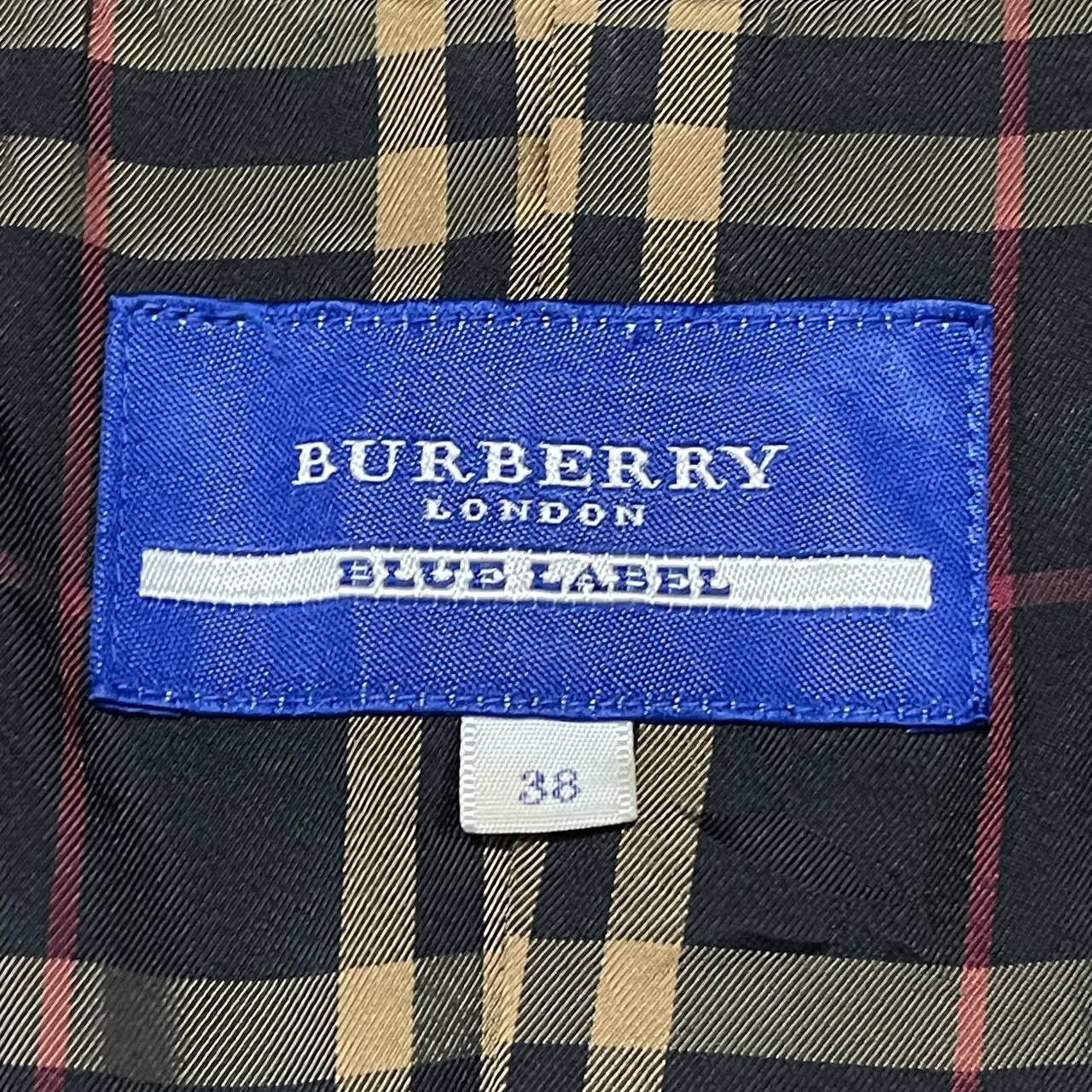 Burberry Vintage Burberry Blue Label Nova Check Wool Coat Size S / US 4 / IT 40 - 8 Thumbnail