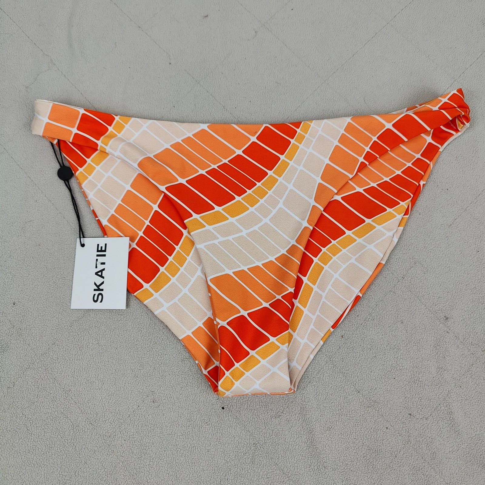 Other Skatie Cheryl Swim Bottoms Womens XL NWT Orange Wave Size ONE SIZE - 1 Thumbnail