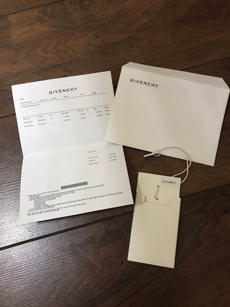 Givenchy Givenchy Slim Fit Short Sleeve Size US L / EU 52-54 / 3 - 6 Thumbnail