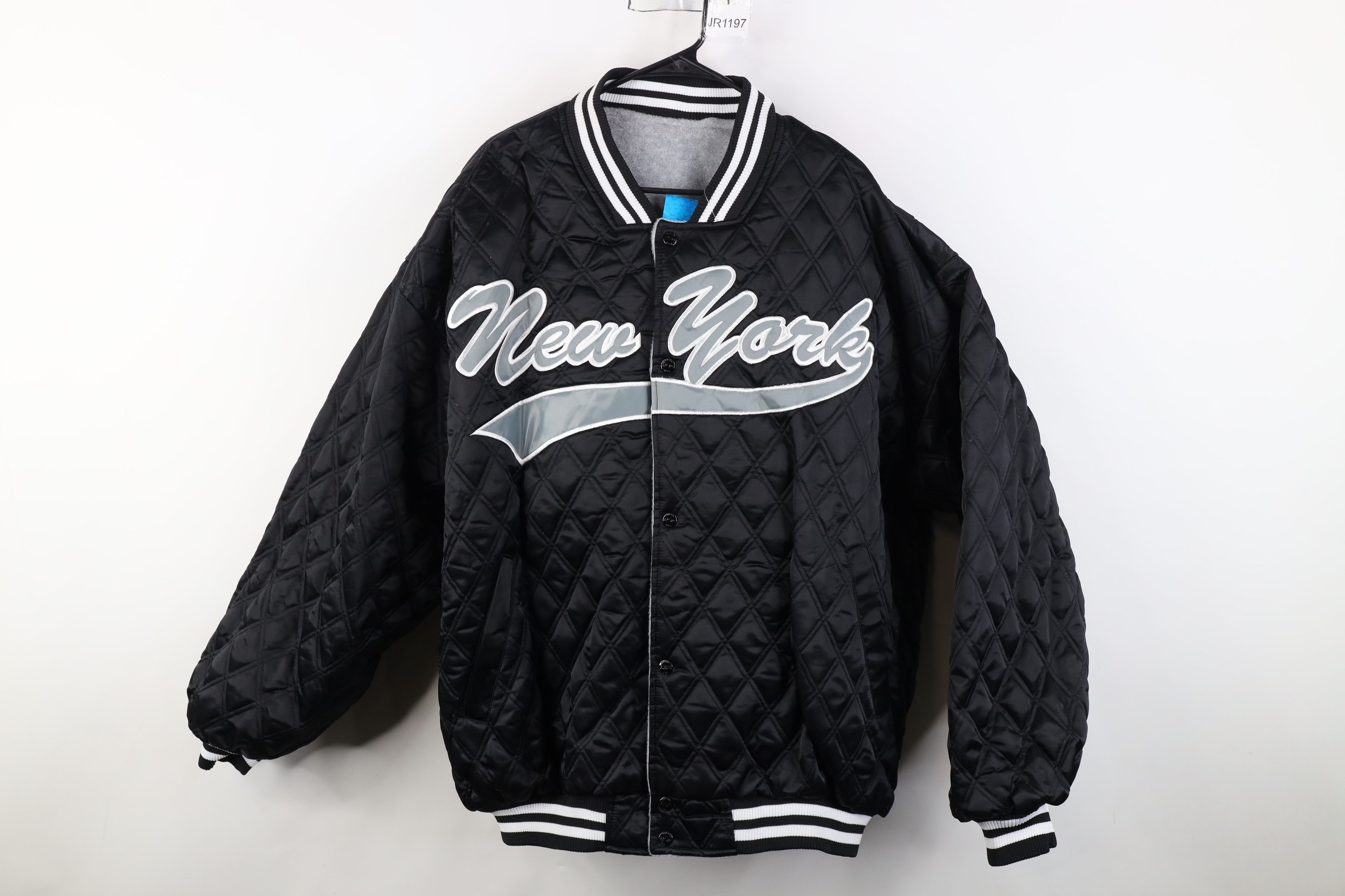 Vintage Deadstock Vintage 90s Reversible New York Bomber Jacket Size US XXL / EU 58 / 5 - 10 Thumbnail