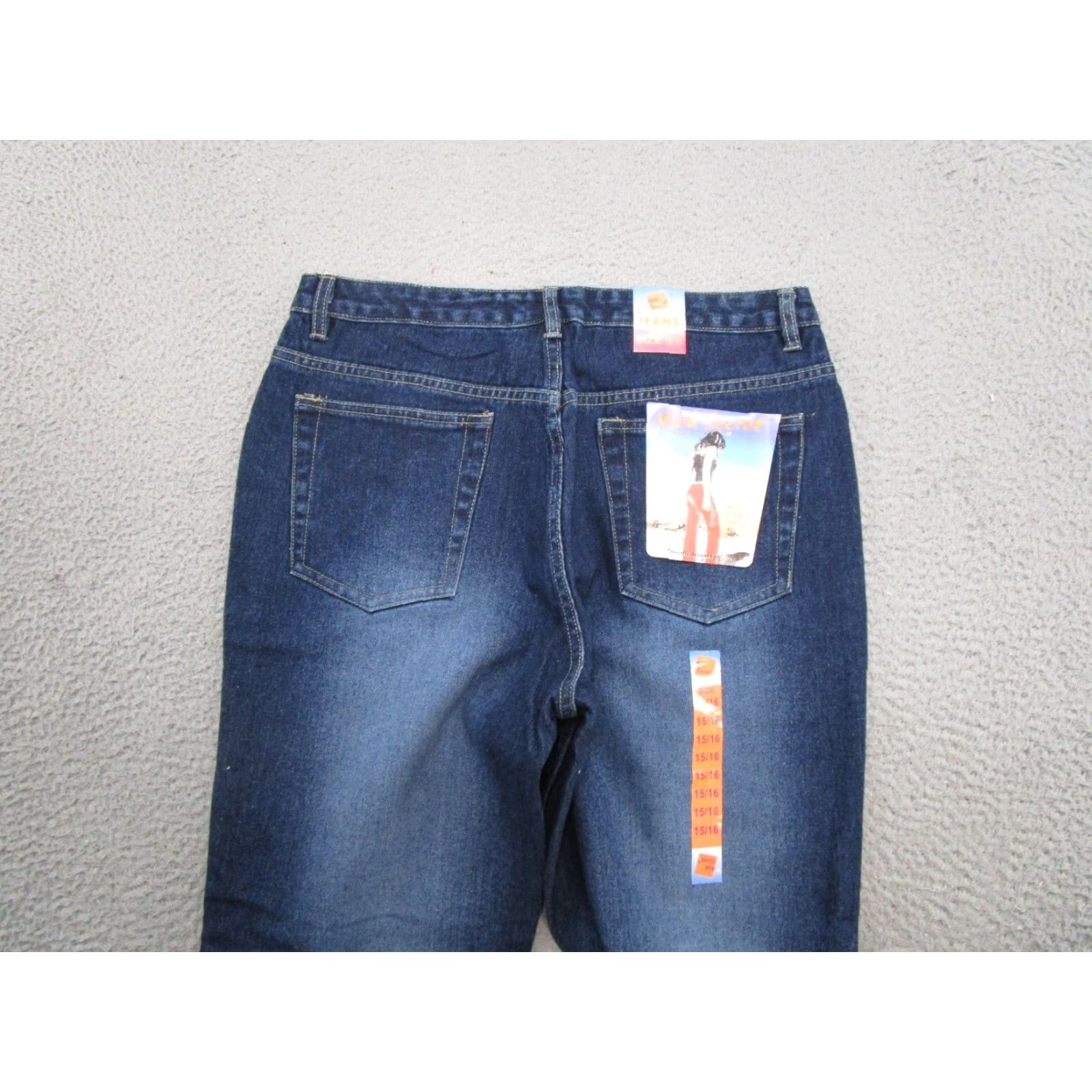 Vintage VINTAGE Wild Secrets Jeans Bootcut 90s Blue Denim Women Size 16 Womens Girls Mens? Size 38" / US 16 / IT 52 - 3 Thumbnail