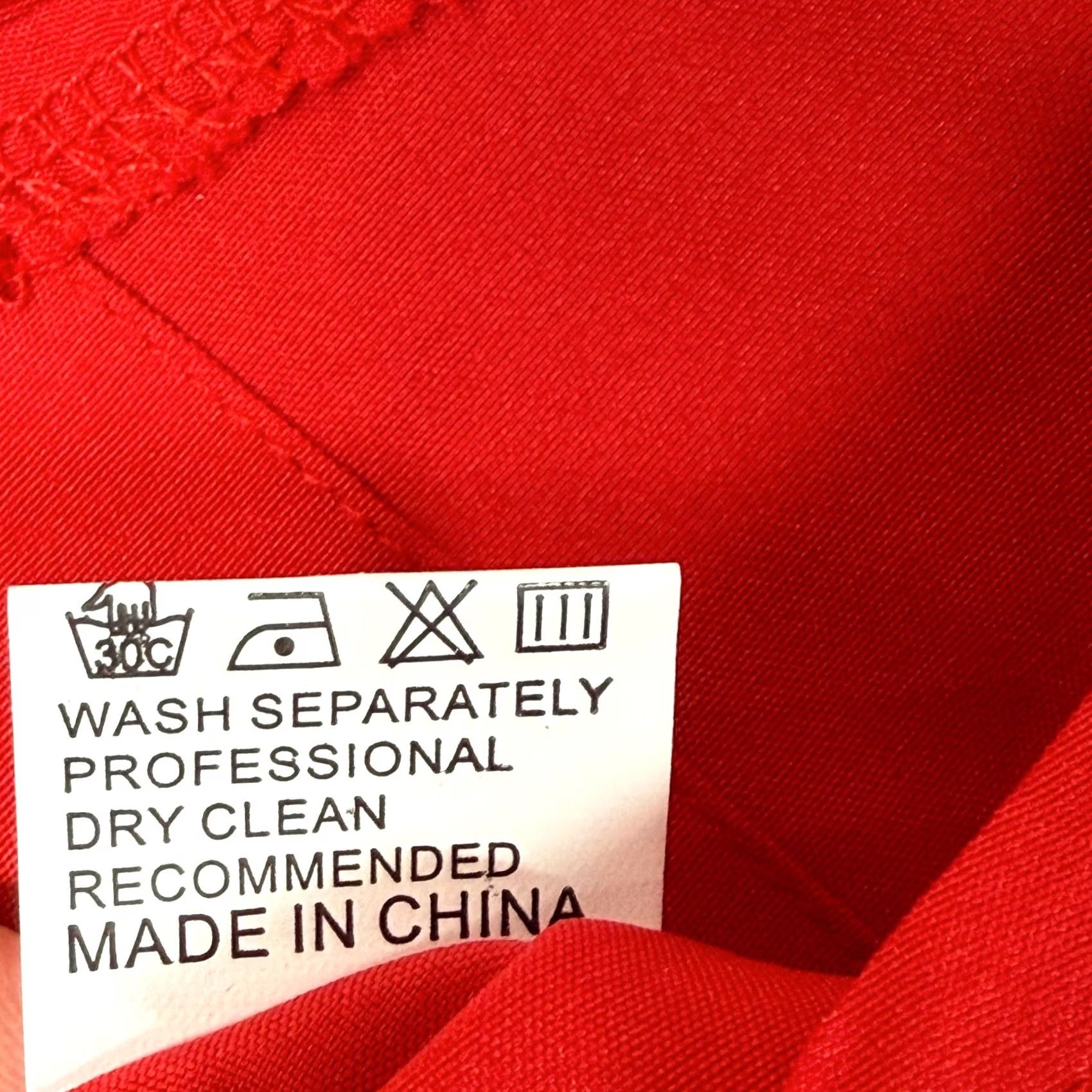 Vintage Atulenihi Red Button-Up Blouse Women Long Sleeve Slim Fit Workwear Office Smart Casual Regular S Small Button-Up Red Women Shirt Size S / US 4 / IT 40 - 4 Thumbnail