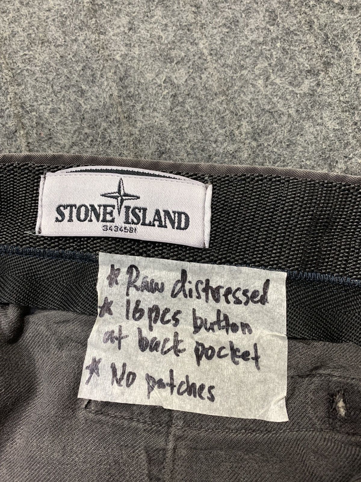 Stone Island Stone Island Cargo Utility Pant Straight Cut High Rise Size US 34 / EU 50 - 4 Thumbnail