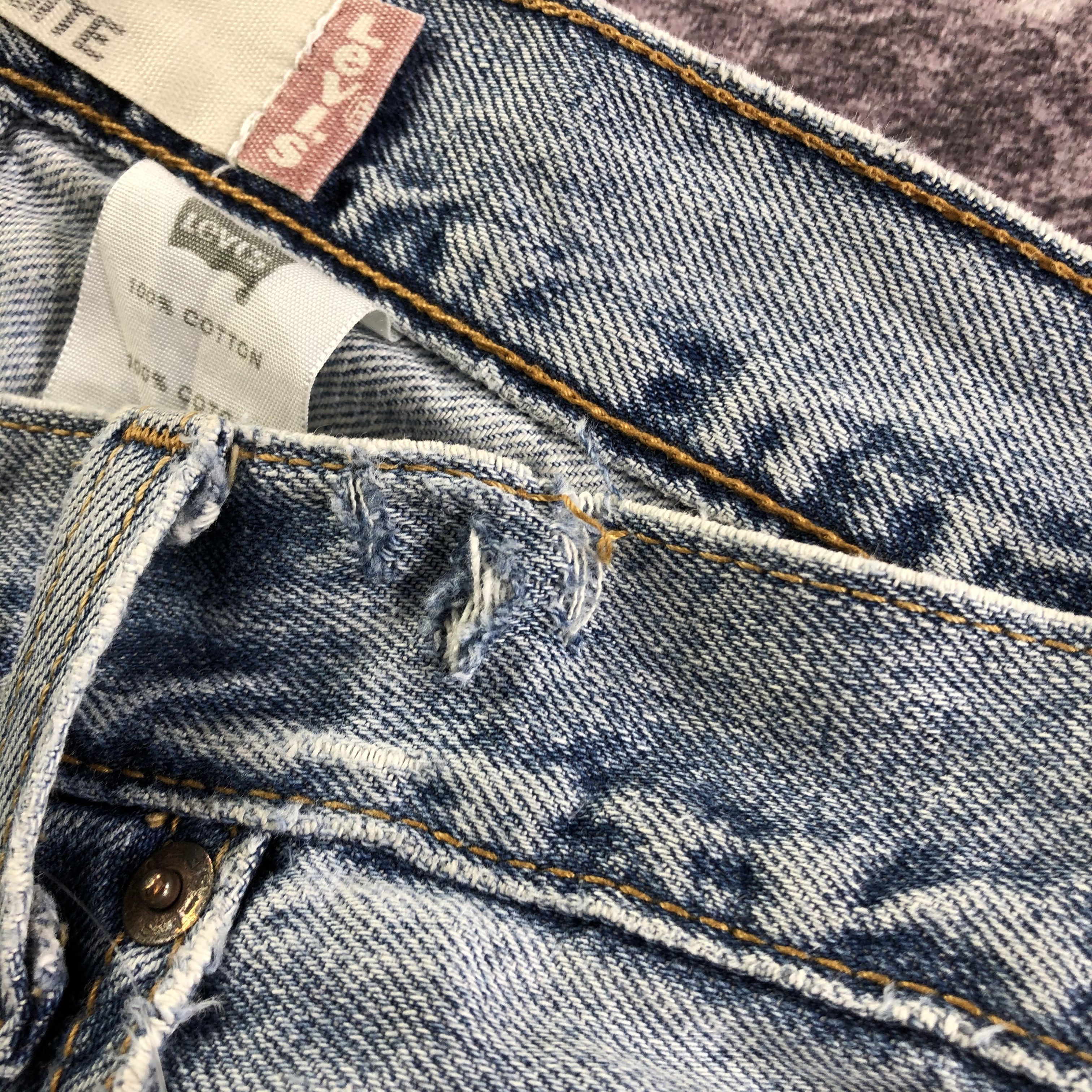 Levi's × Vintage Vintage Blue Wash Levis 529 Jeans-JM3376 Size 33" - 13 Thumbnail