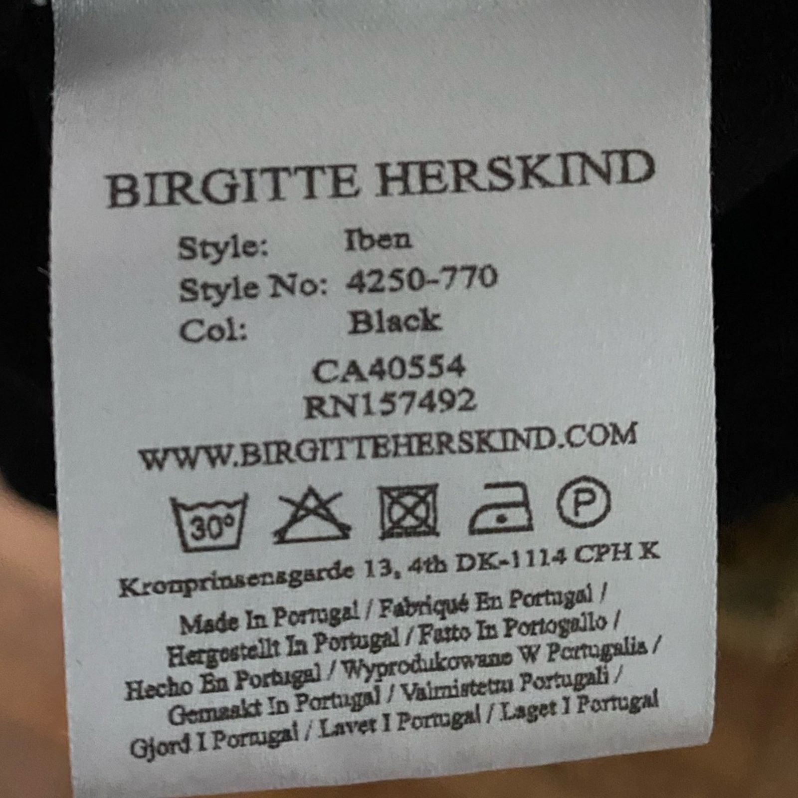 HERSKIND Brigitte Herskind $399 Iben Dress Black -Small EUC Capsule Size S / US 4 / IT 40 - 15 Thumbnail