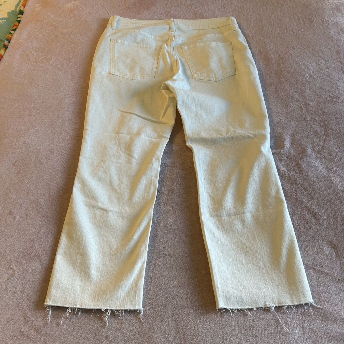 Gap Gap Universal Slim Boyfriend white distressed jean 10/30 Size 32" / US 10 / IT 46 - 2 Thumbnail