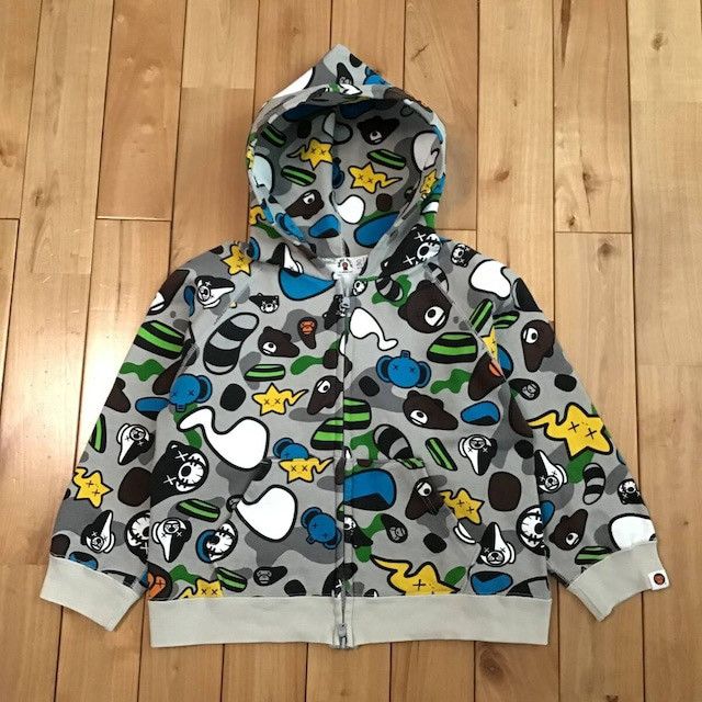 Bape × Kaws × Nigo BAPE × KAWS MILO Animal Kingdom zip hoodie APE KIDS size 130 Size ONE SIZE - 1 Thumbnail