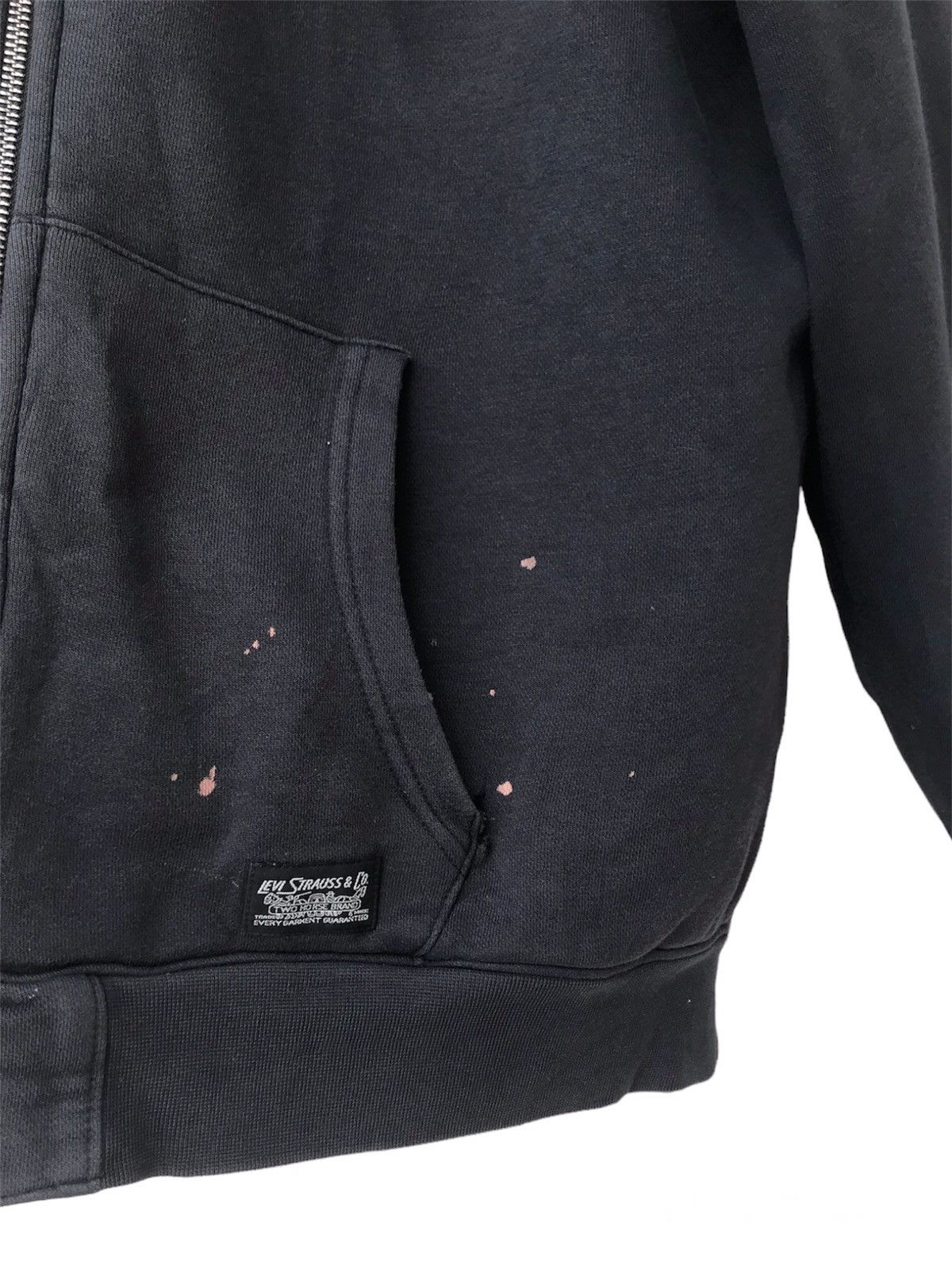 Levi's × Vintage Vintage Levi’s Fleece Lined Zipped Up Hoodie Size US L / EU 52-54 / 3 - 4 Thumbnail
