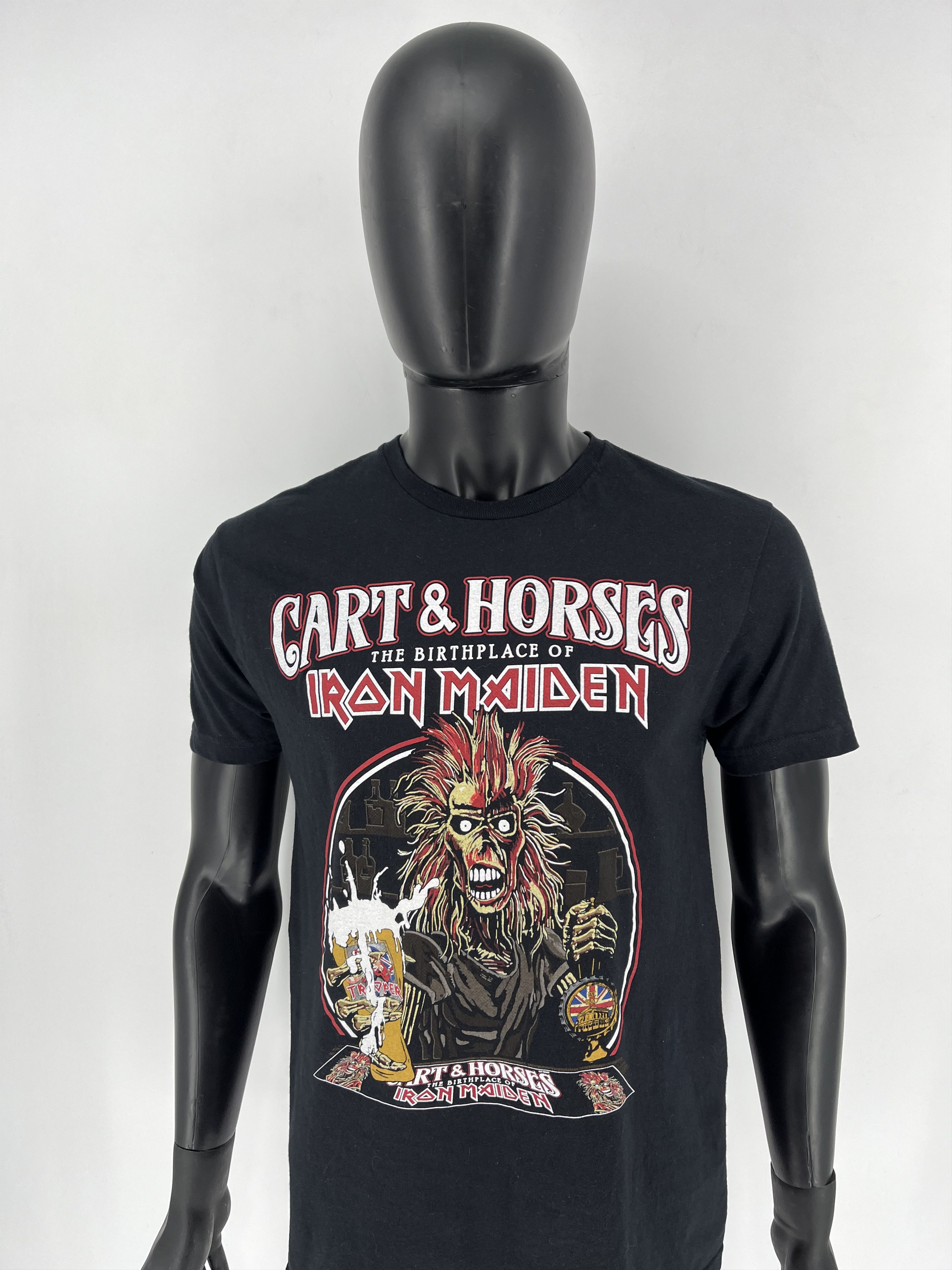Band Tees Vintage Iron Maiden Band Rock Punk Tee Streetwear hype Size US M / EU 48-50 / 2 - 1 Thumbnail