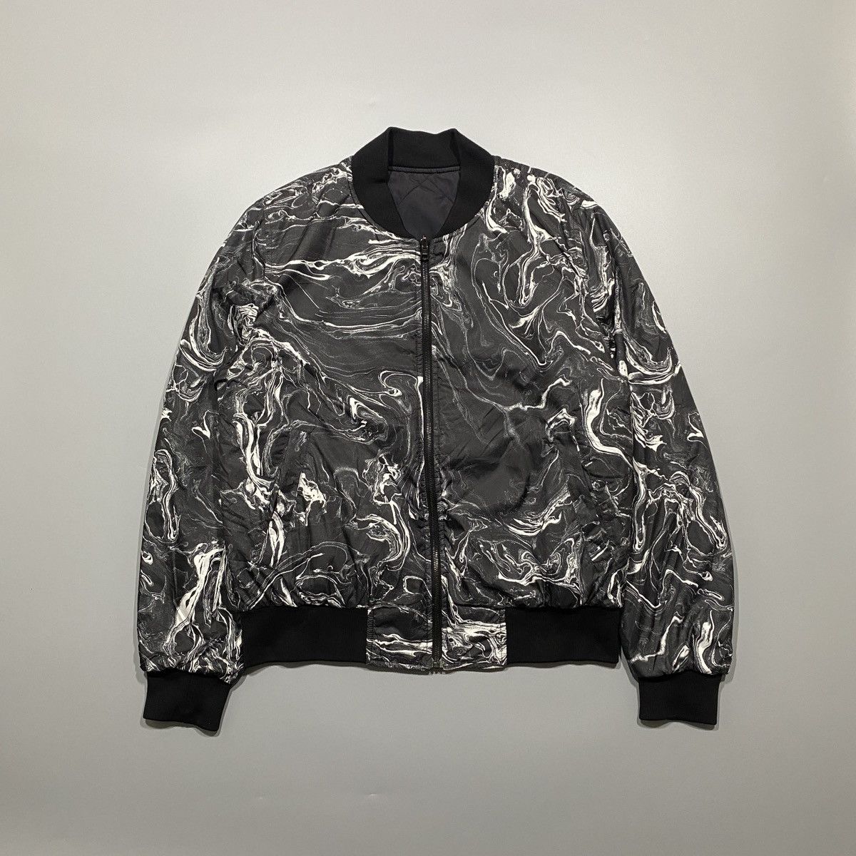 Sandro Reversible Bomber Jacket Size US L / EU 52-54 / 3 - 1 Thumbnail