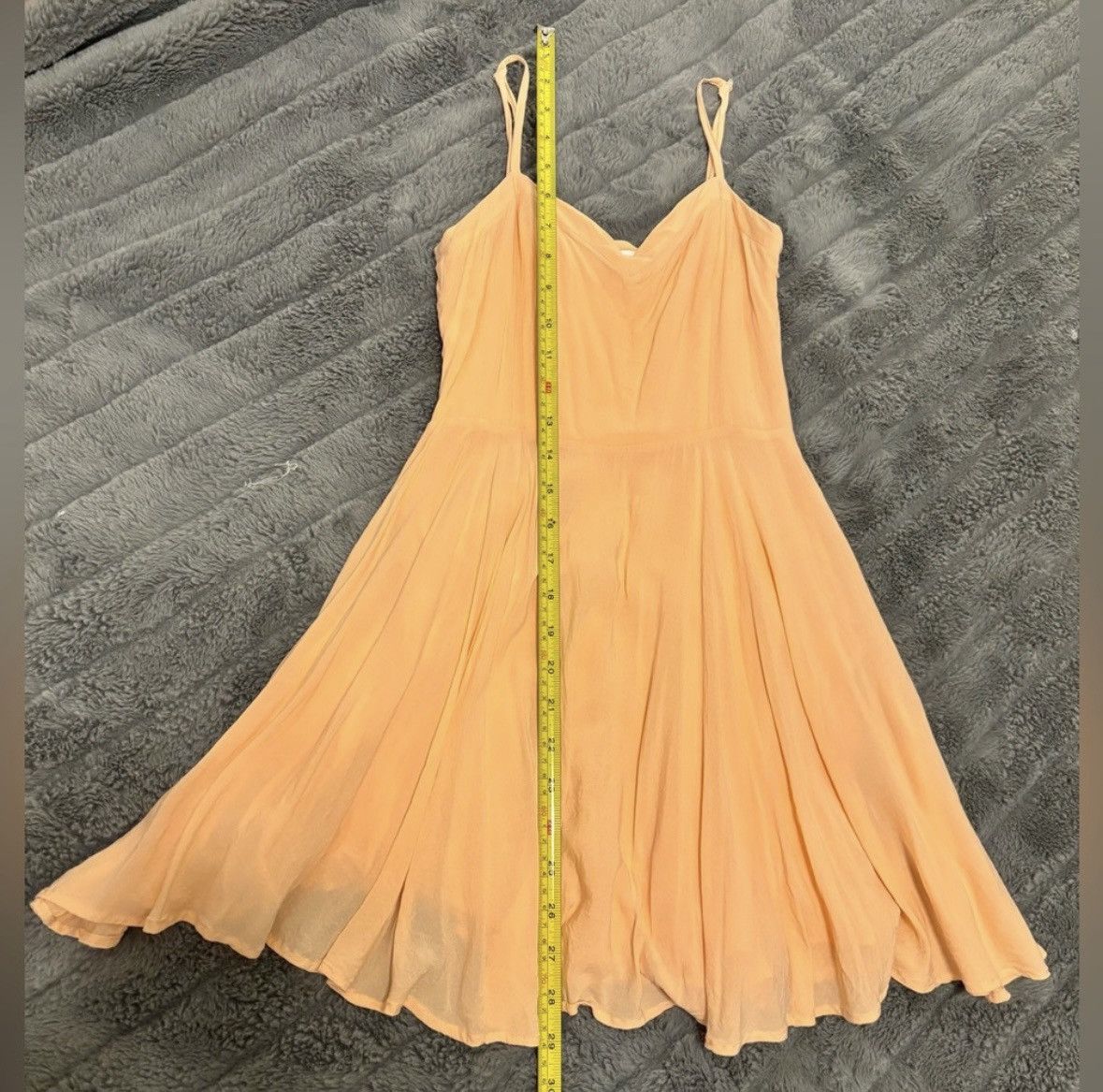 Other Talula Peach Short Sundress Strappy A-line Junior’s Size 00 Size XXS / US 00 / IT 34 - 6 Thumbnail