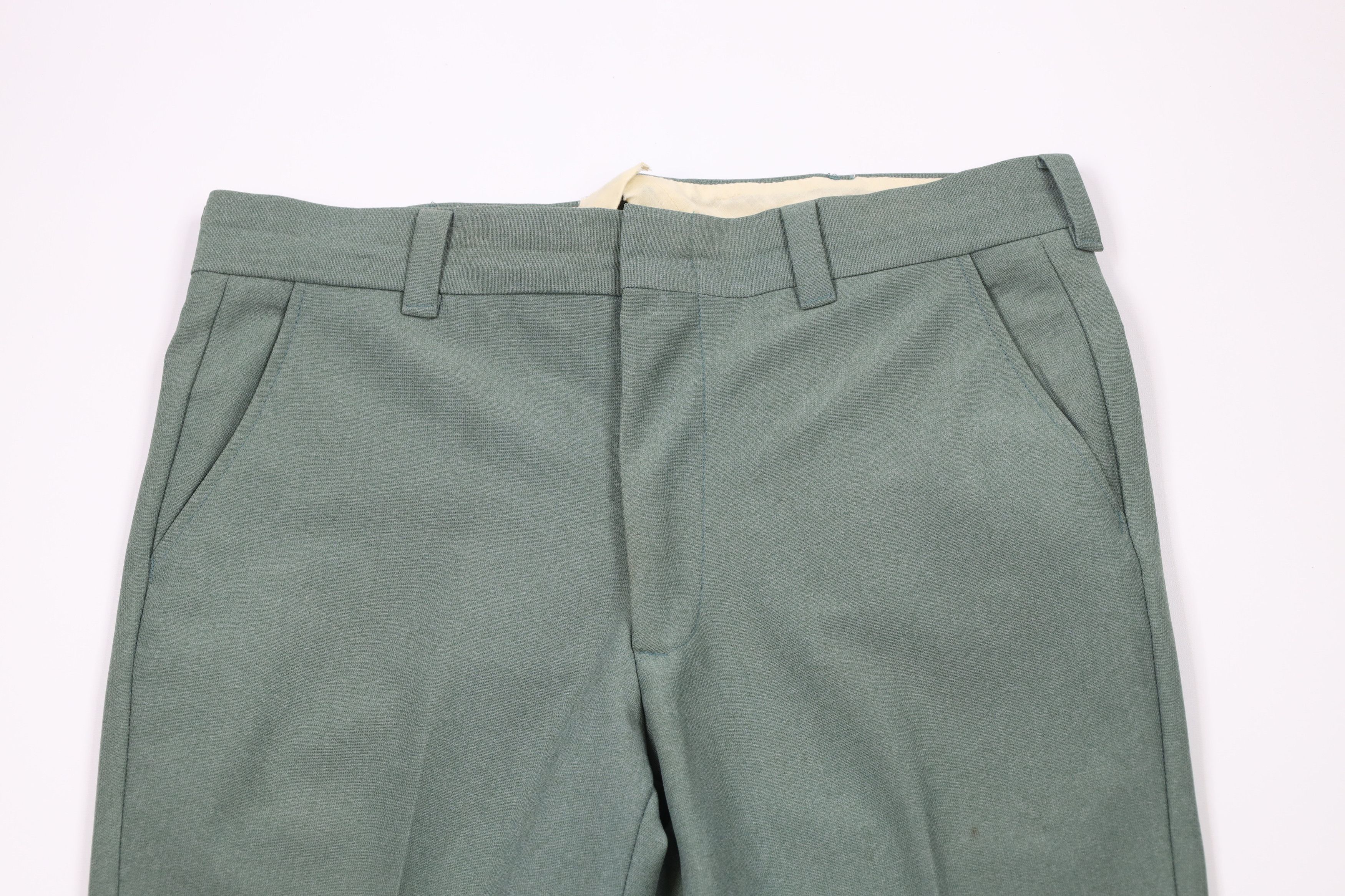 Vintage Vintage 70s Streetwear Knit Wide Leg Bell Bottoms Pants USA Size US 36 / EU 52 - 2 Thumbnail