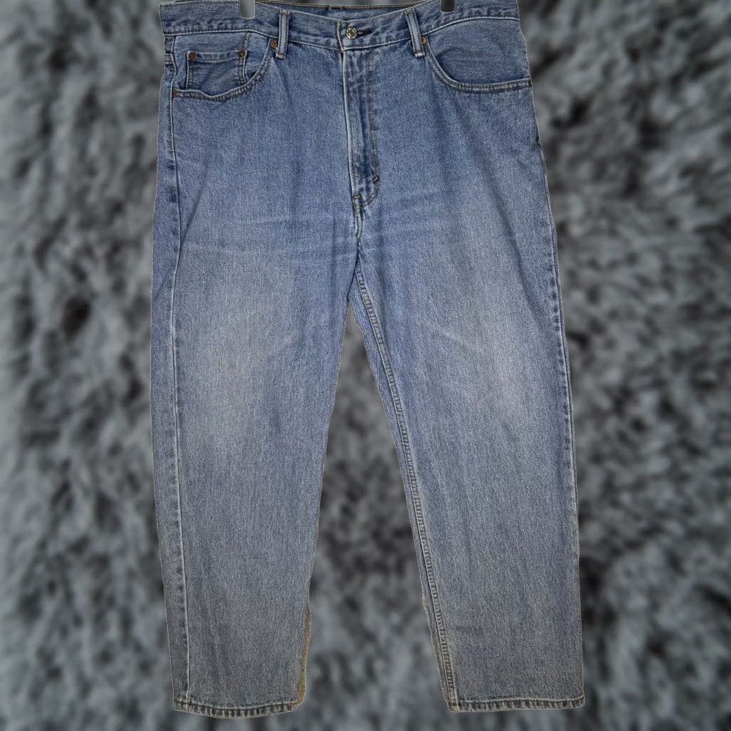 Levi's Levi’s 550 Relaxed Fit Jeans 38x30 Blue Denim Tapered Leg Zip Fly Mens Regular 550 jeans blue denim Size US 38 / EU 54 - 1 Thumbnail