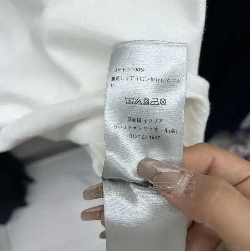 Dior Dior White Cotton T-Shirt for Men . Size US XL / EU 56 / 4 - 5 Thumbnail