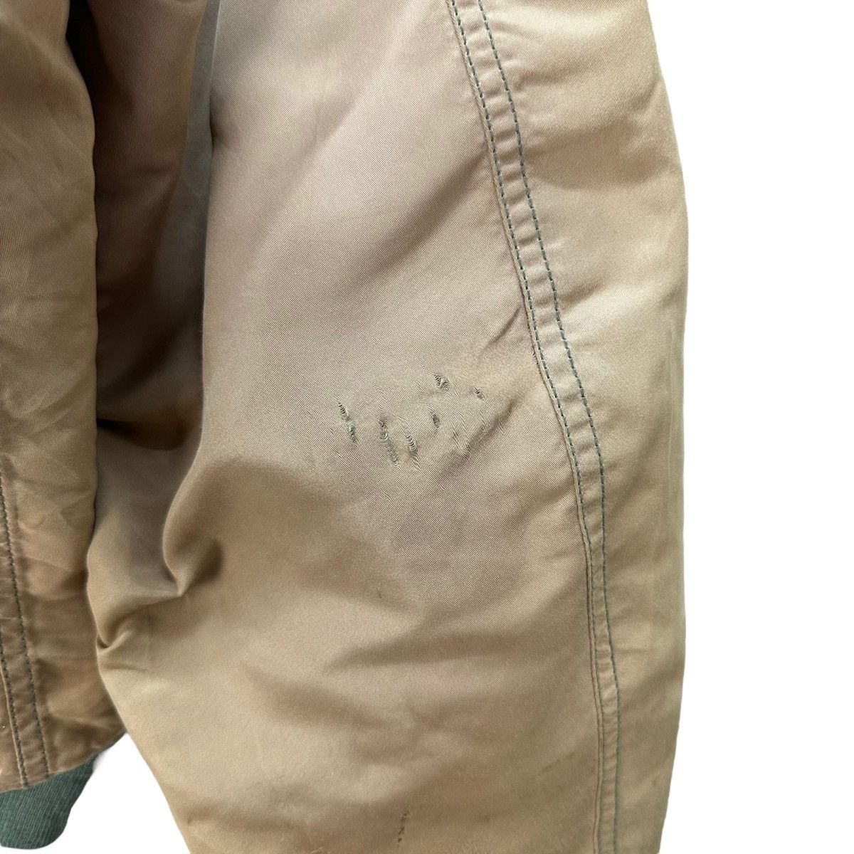 Avirex TRASHED🔥 87's AVIREX TYPE B15 FLIGHT JACKET #7706-166 Size US L / EU 52-54 / 3 - 23 Thumbnail