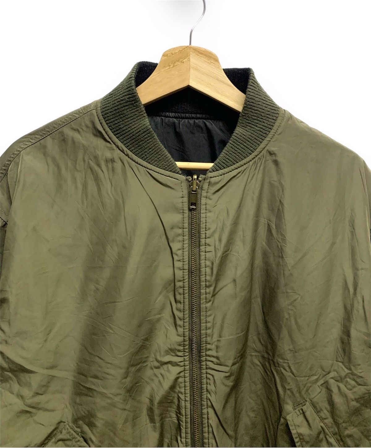 Japanese Brand INGNI Reverseble bomber jacket Size US M / EU 48-50 / 2 - 2 Thumbnail
