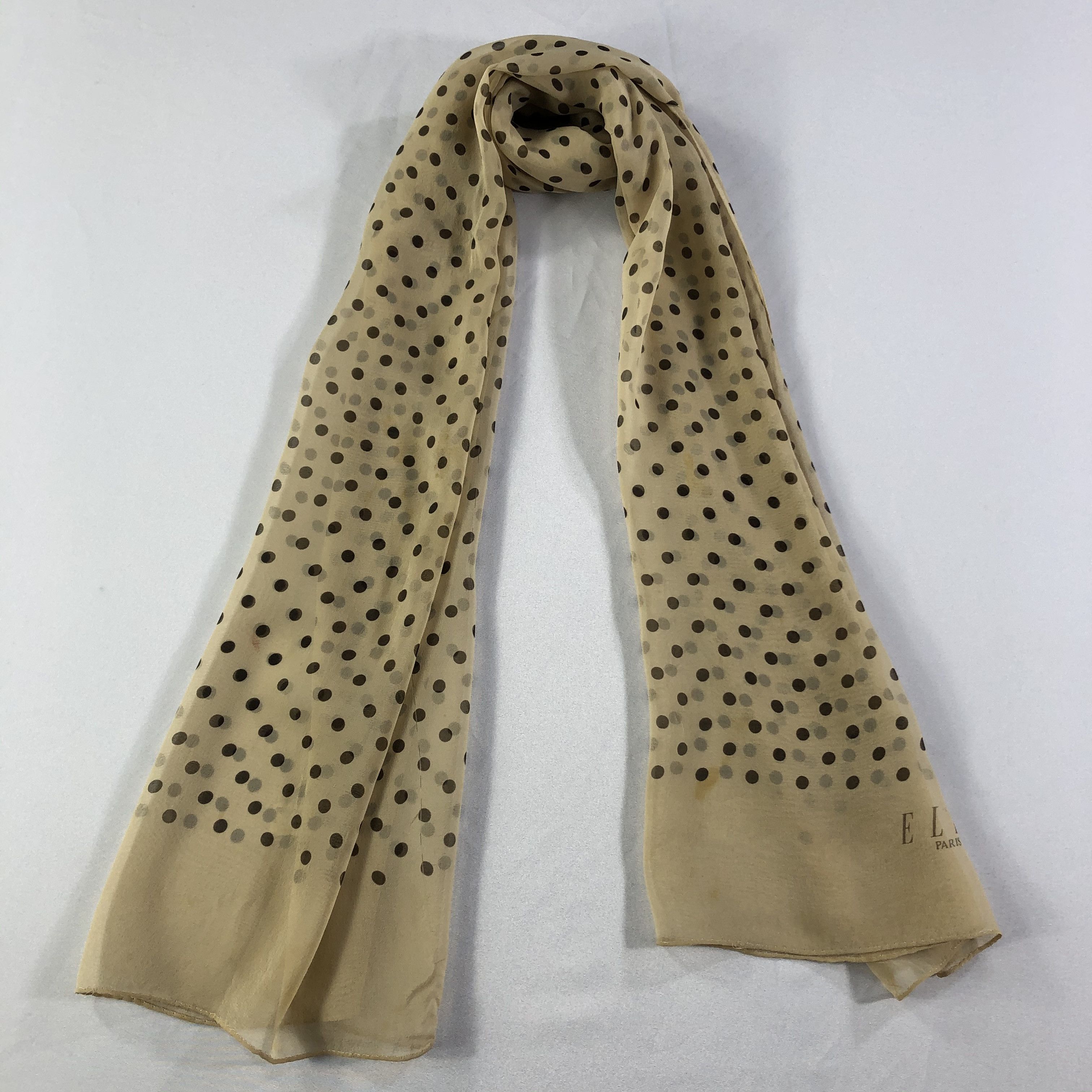 Vintage Vintage Elle Silk Scarf Size ONE SIZE - 2 Thumbnail