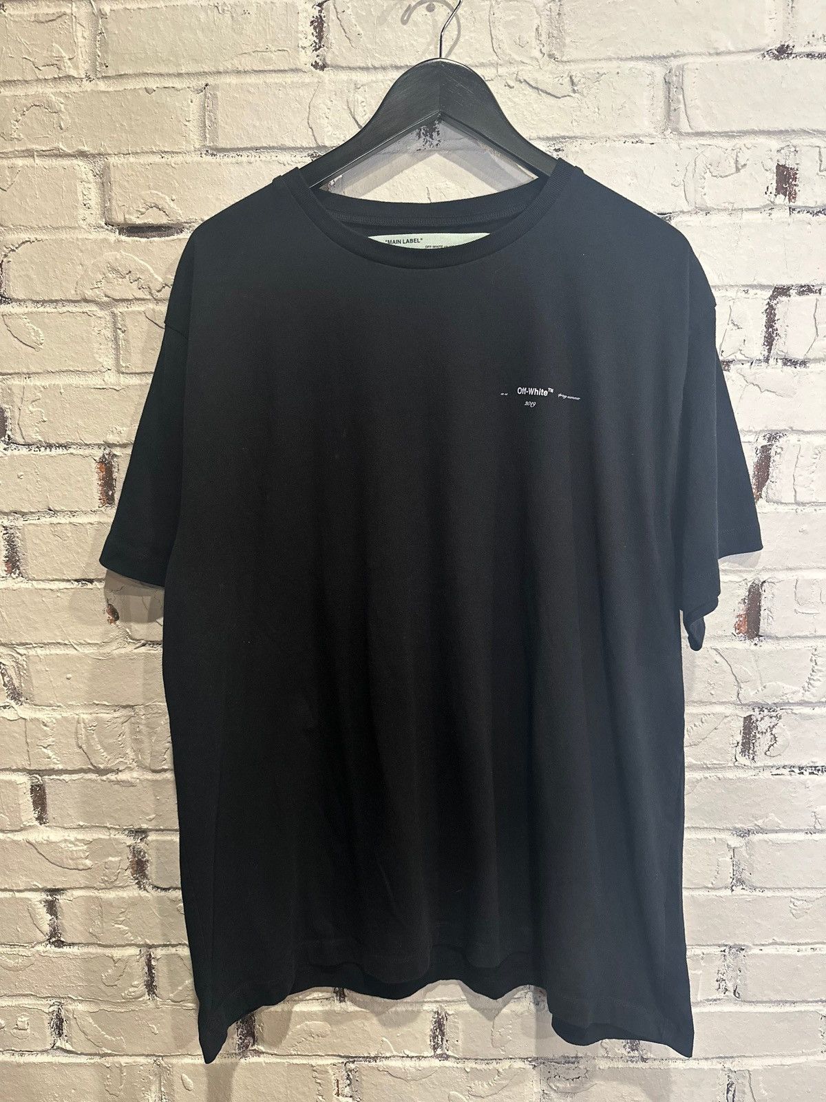 Off-White Off-White Oversized Diagonal Arrow T-Shirt PO Sz M Size US M / EU 48-50 / 2 - 1 Thumbnail