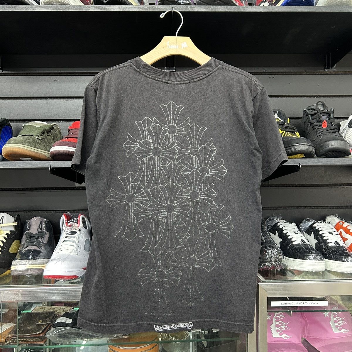 Chrome Hearts Chrome Hearts Multi Cross Tee Sz S Size US S / EU 44-46 / 1 - 1 Thumbnail