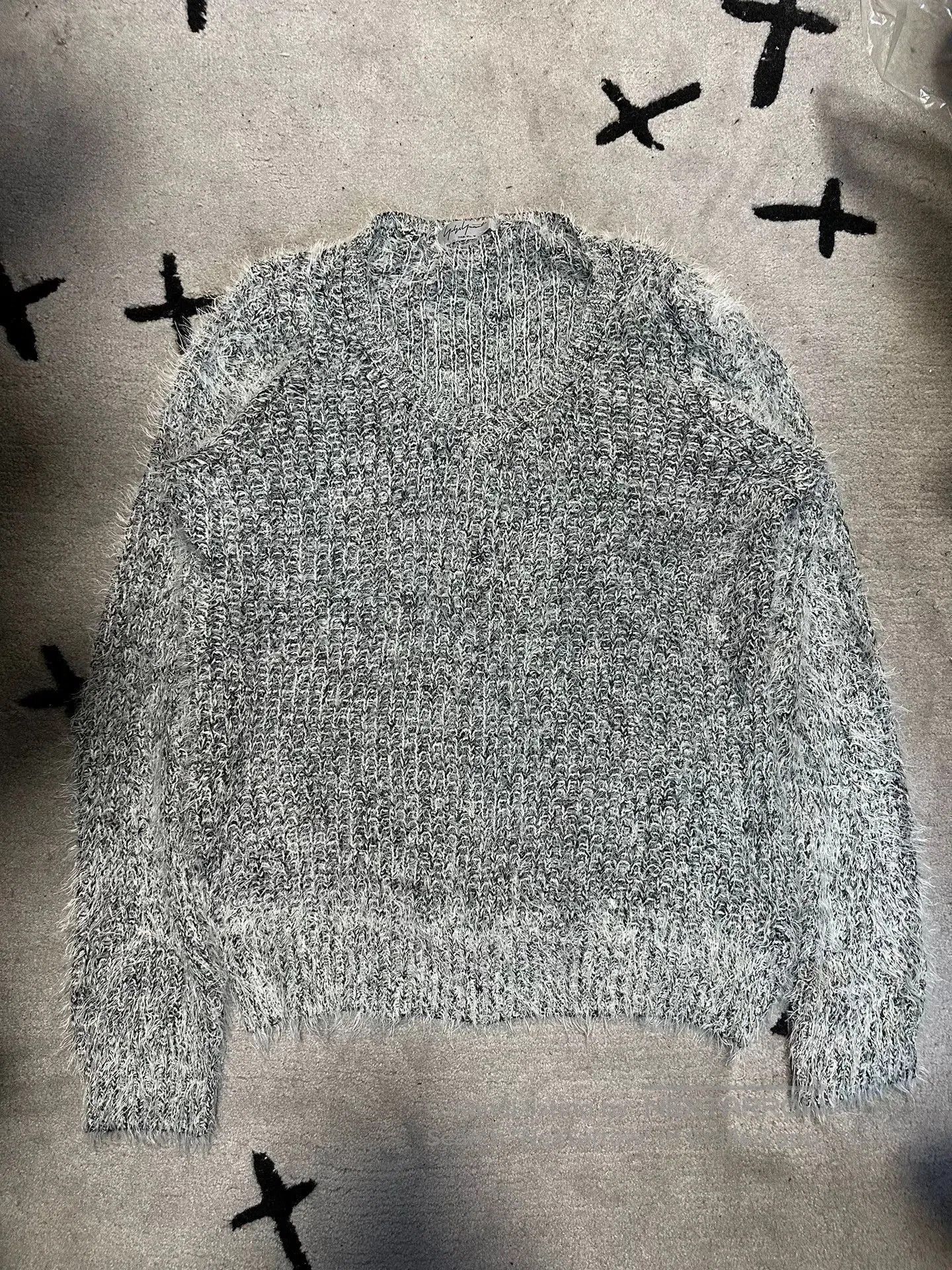 Yohji Yamamoto Yohji Yamamoto 2000FW Wool Blend Sweater. Size US L / EU 52-54 / 3 - 1 Thumbnail