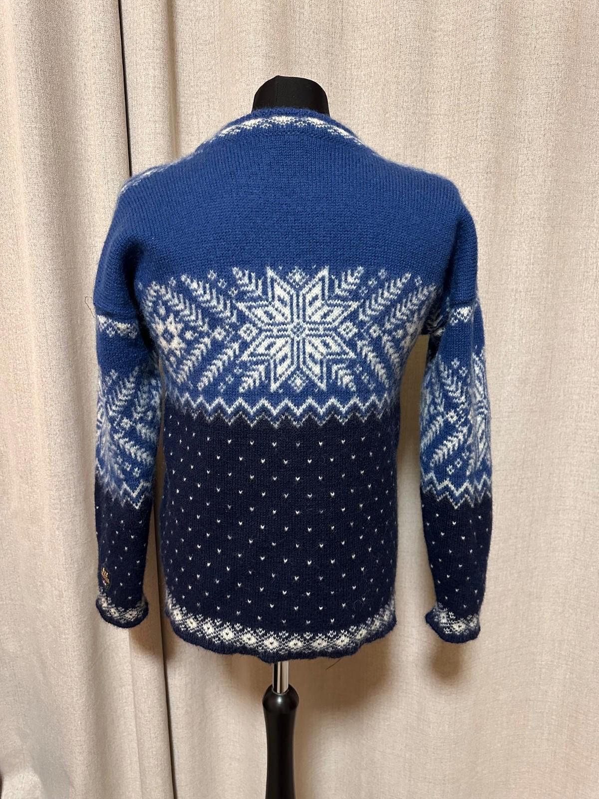 Dale Of Norway Dale of Norway Blue and White Snowflake Sweater Men's Sz M Size US M / EU 48-50 / 2 - 6 Thumbnail