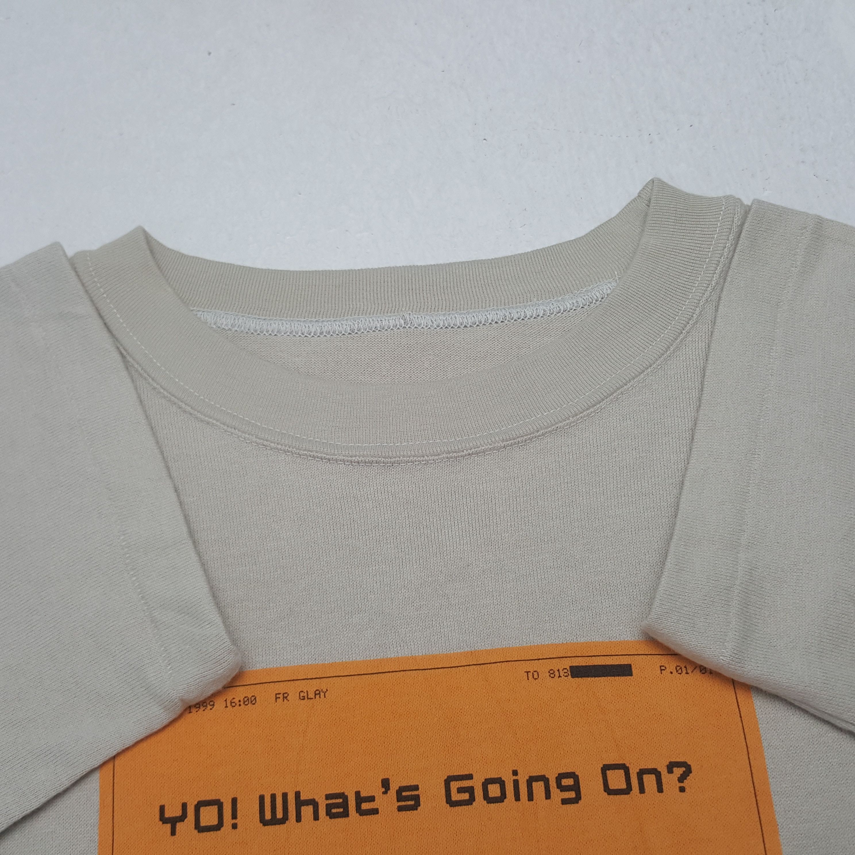 Band Tees Vintage Glay Dome Tour Purel Soul 1999 Japan Tshirt RR27 Size US XS / EU 42 / 0 - 5 Thumbnail