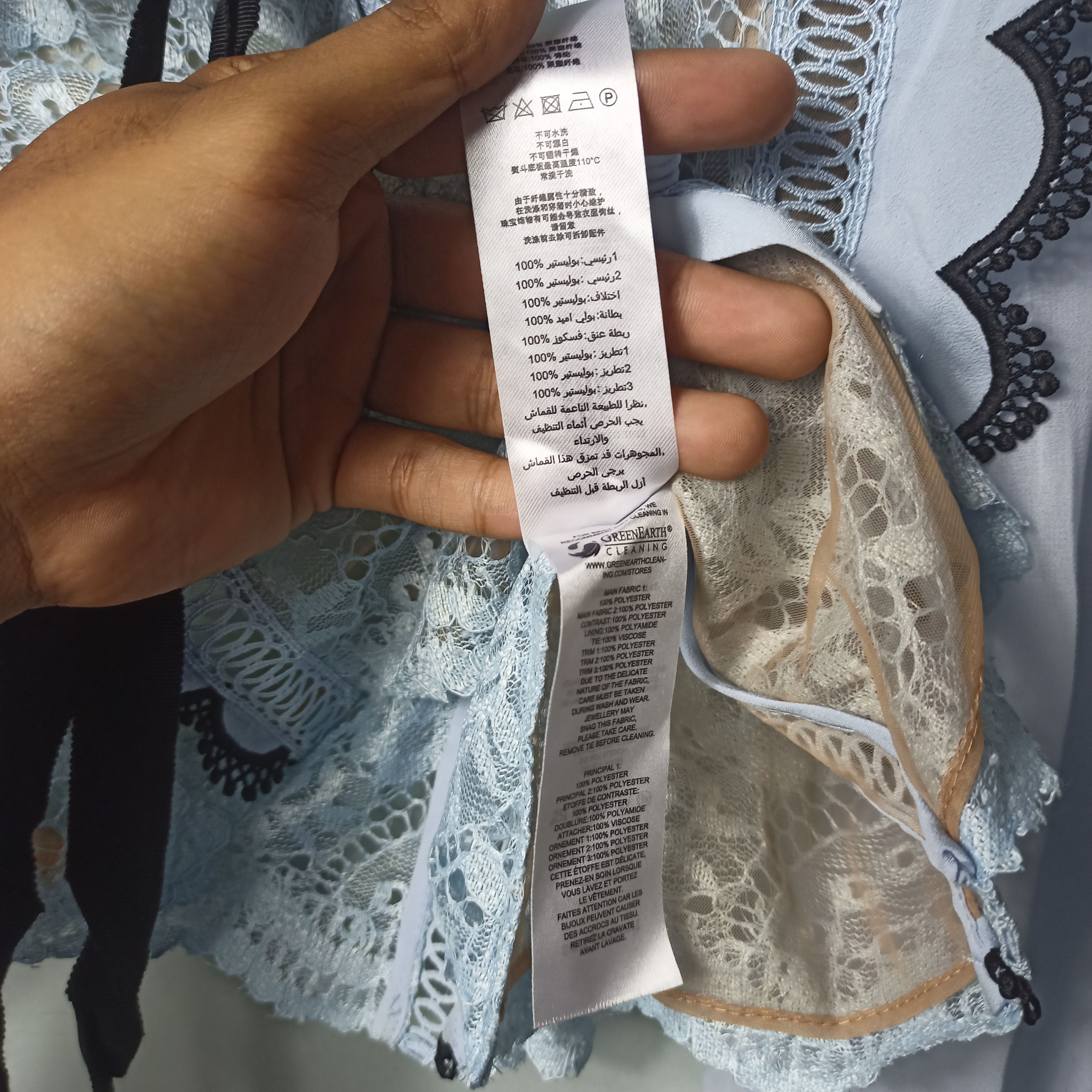 Self-portrait cord lace collar bow