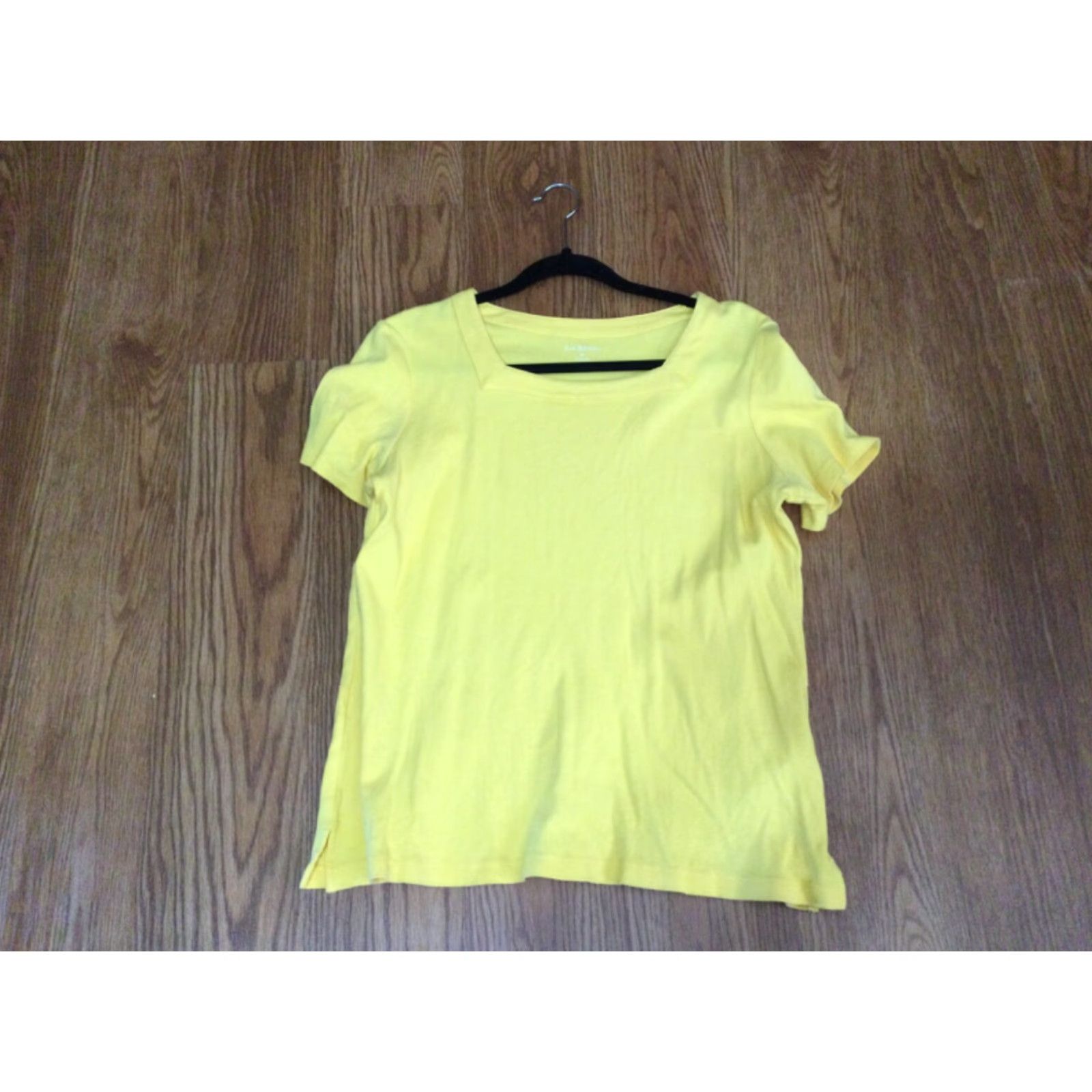 Vintage VINTAGE Kim Rogers Women's Blouse Short Sleeve Size Medium Yellow Cotton Casual Shirt Size M / US 6-8 / IT 42-44 - 3 Thumbnail