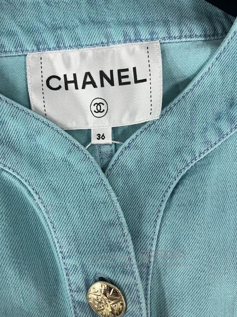Chanel Chanel 21 Spring and Summer Blue Five-pointed Star Golden Size XS / US 0-2 / IT 36-38 - 5 Thumbnail